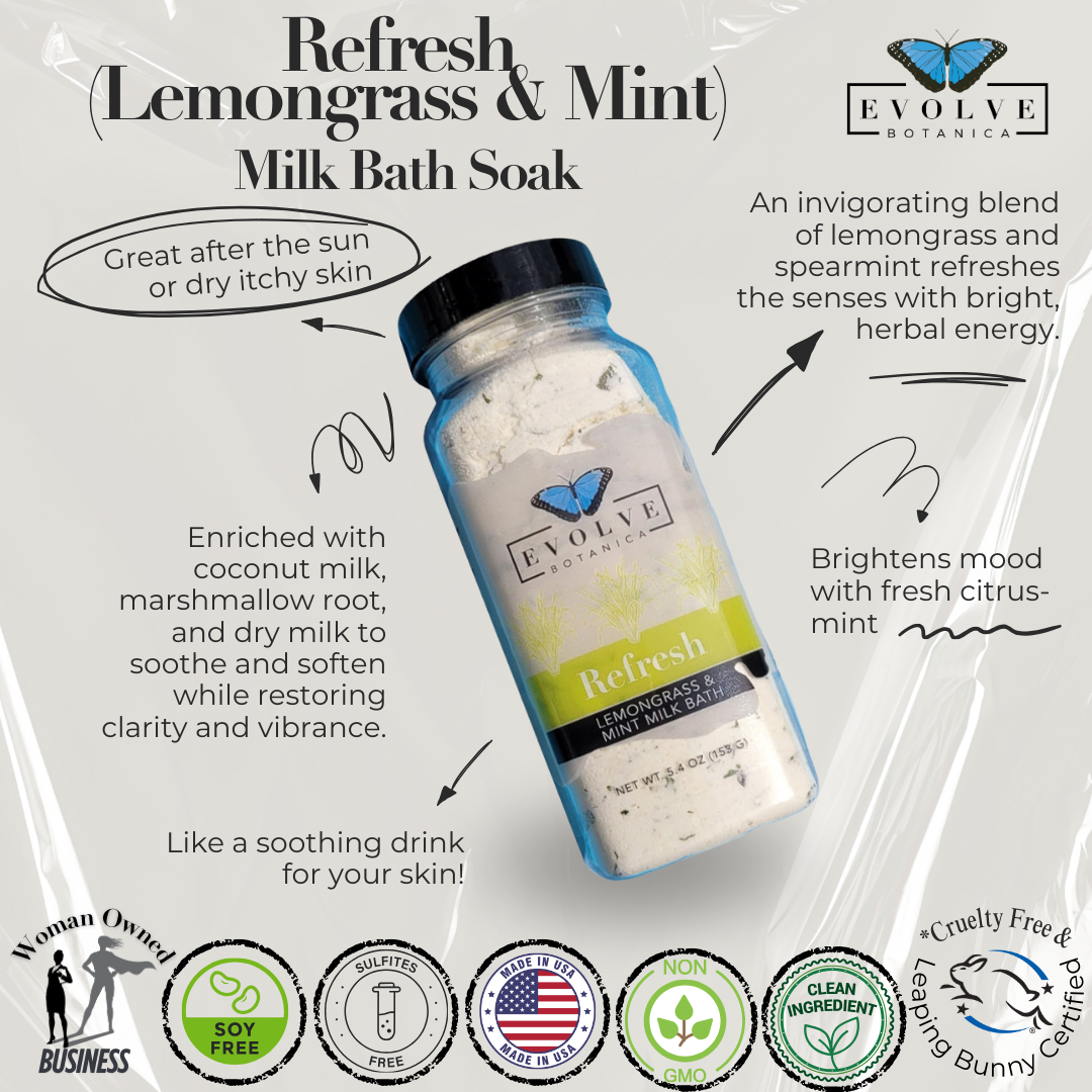 Milk Bath - Refresh (Lemongrass & Mint)