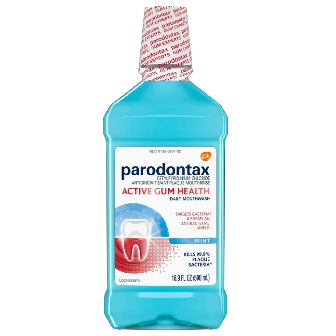 Parodontax Active Gum Health Mouthwash (16.9oz) DestGlow