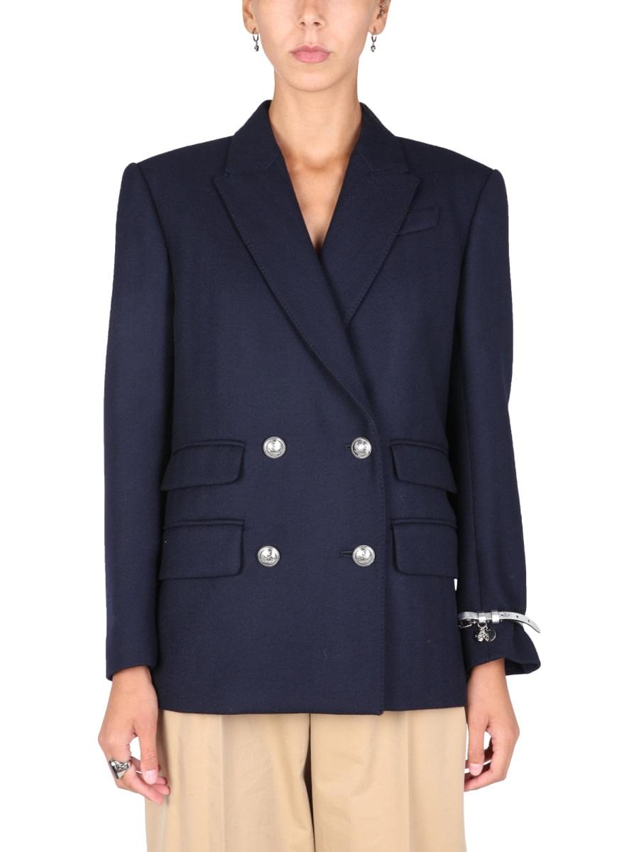 Alexander Mcqueen Women Double-Breasted Jacket DestGlow