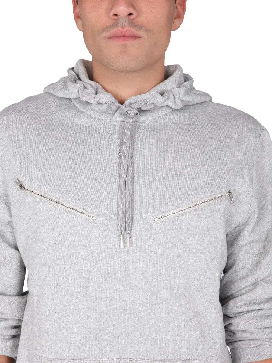 Alexander Mcqueen Men Sweatshirt With Embroidered Skull DestGlow