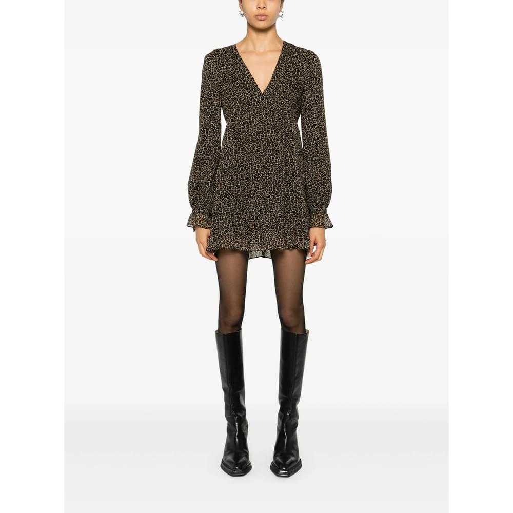 Saint laurent brown dresses - day dresses women