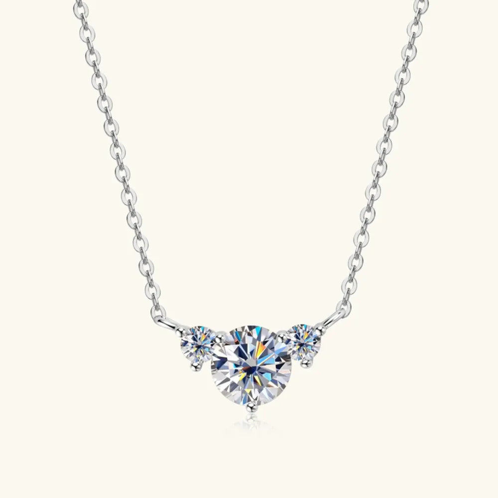1.2 Carat Sparkala™ 925 Sterling Silver Necklace by Sparkala