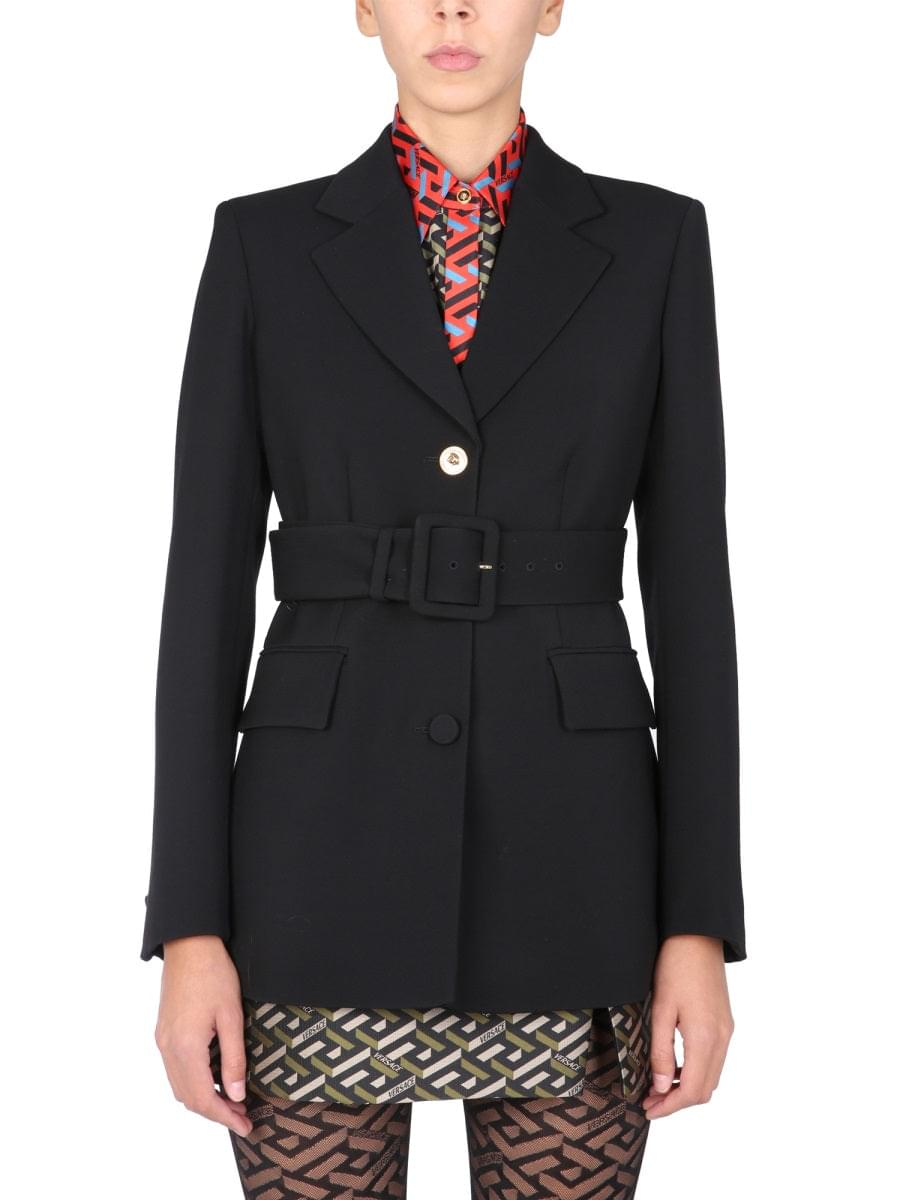 Versace Women Jacket With Medusa Button DestGlow