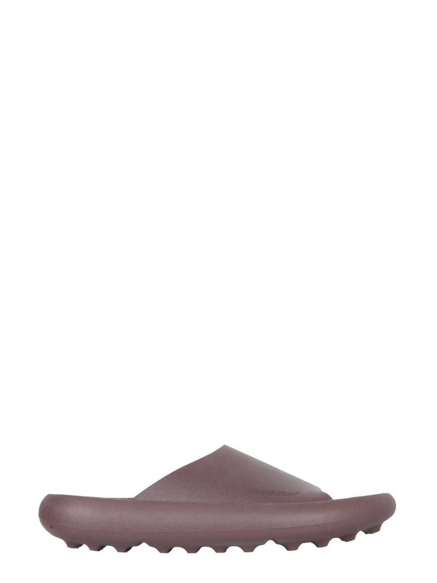 Ambush Women Rubber Slide Sandals DestGlow