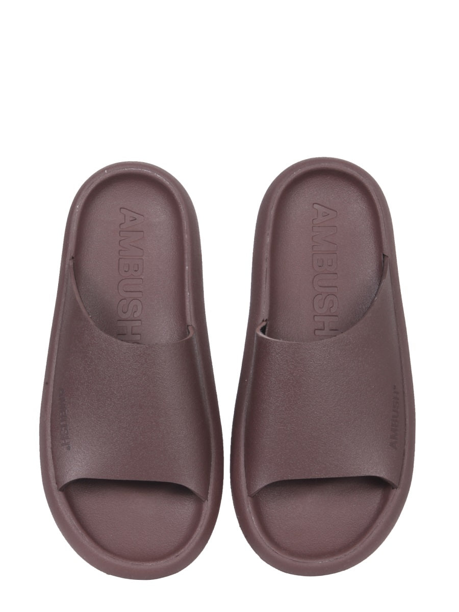 Ambush Women Rubber Slide Sandals DestGlow