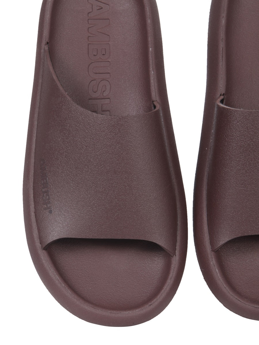 Ambush Women Rubber Slide Sandals DestGlow