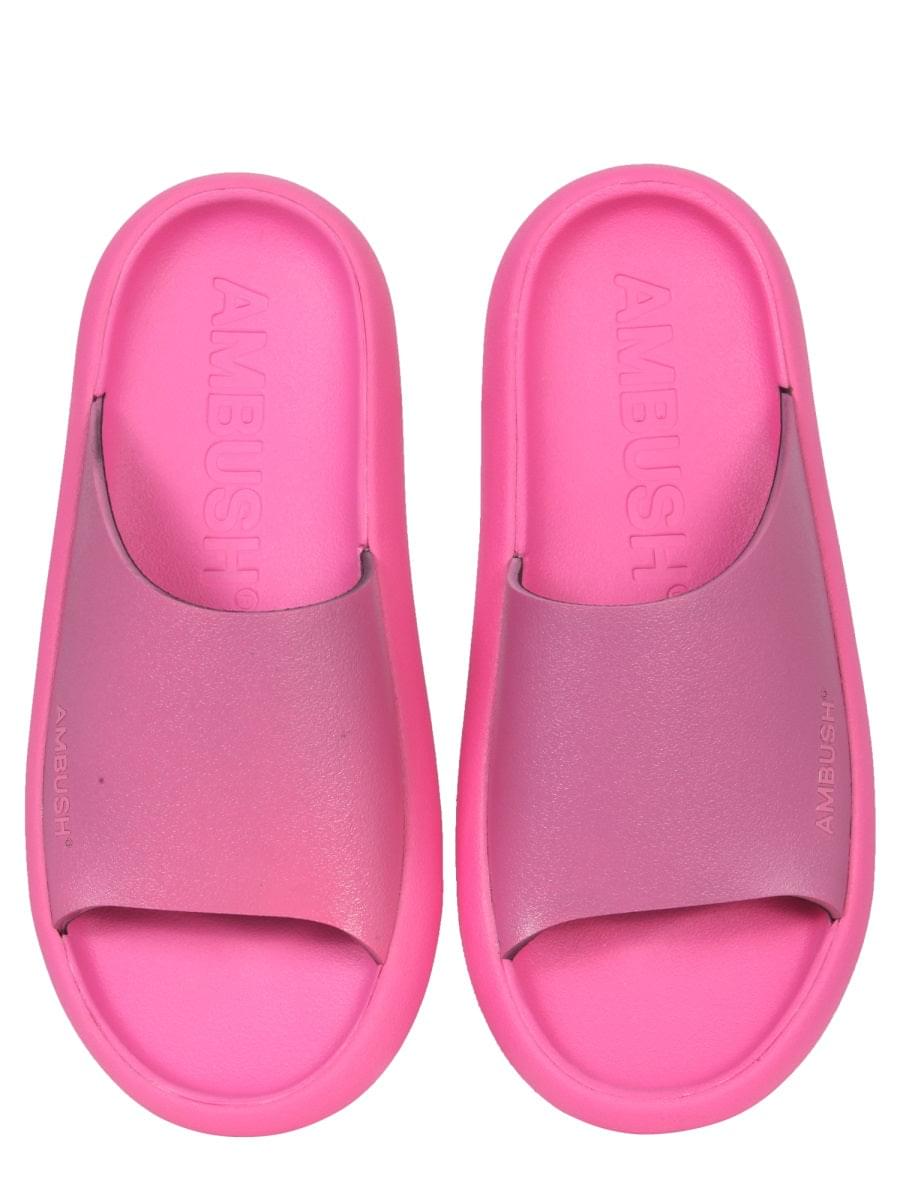 Ambush Women Rubber Slide Sandals DestGlow