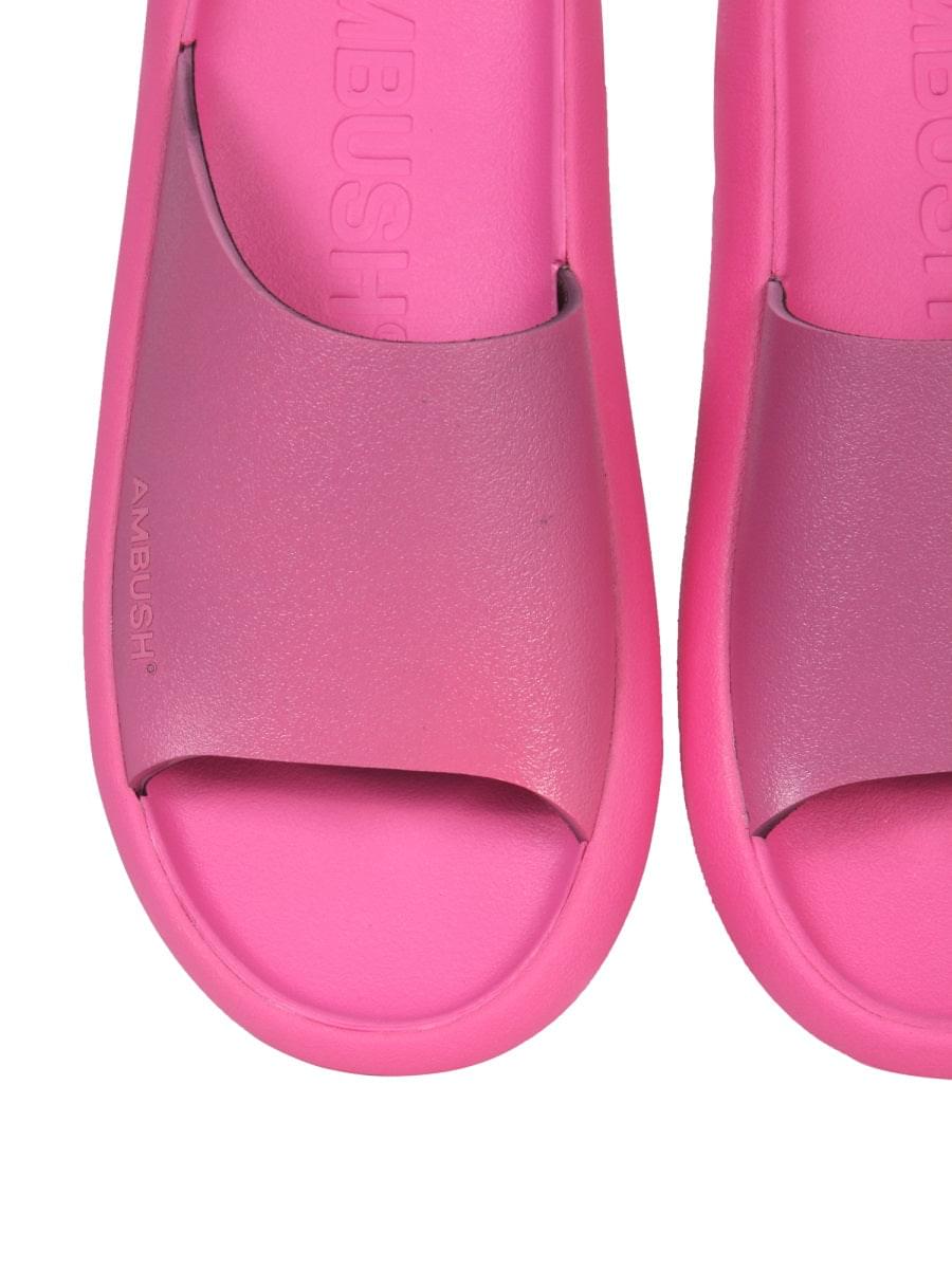 Ambush Women Rubber Slide Sandals DestGlow