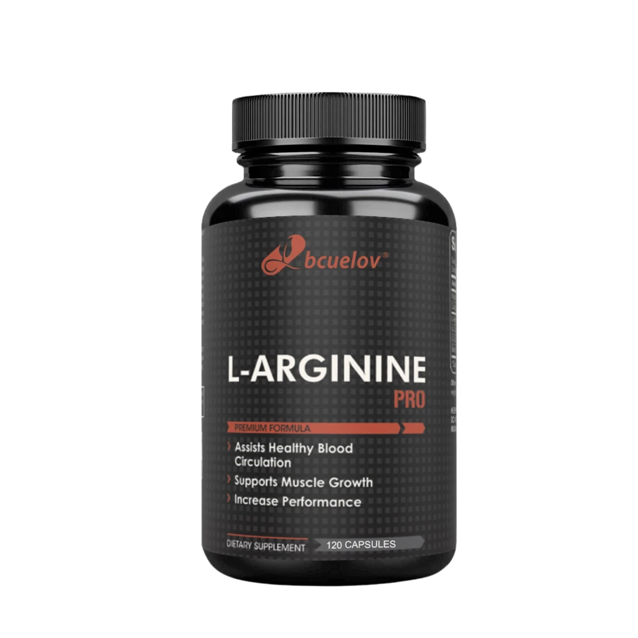 Energy Booster Capsules - Nitric Oxide + L-Citrulline for Strength, Endurance & Muscle Mass | Pre-Workout Support | 120 Capsules