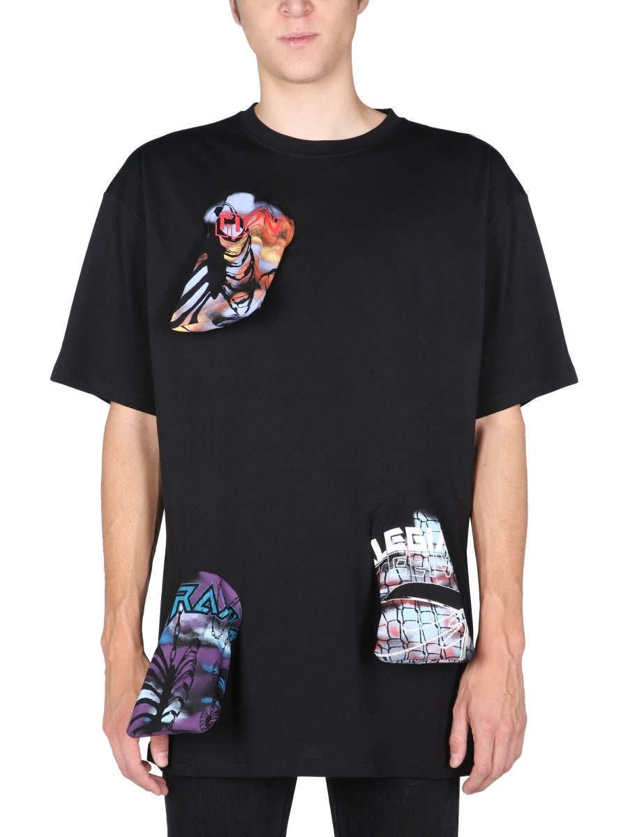 Raf Simons Men T-Shirt With Printed Details DestGlow