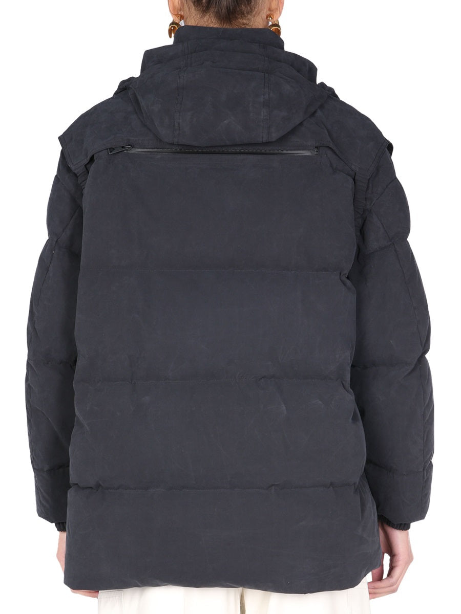 Bottega Veneta Women Hooded Down Jacket DestGlow