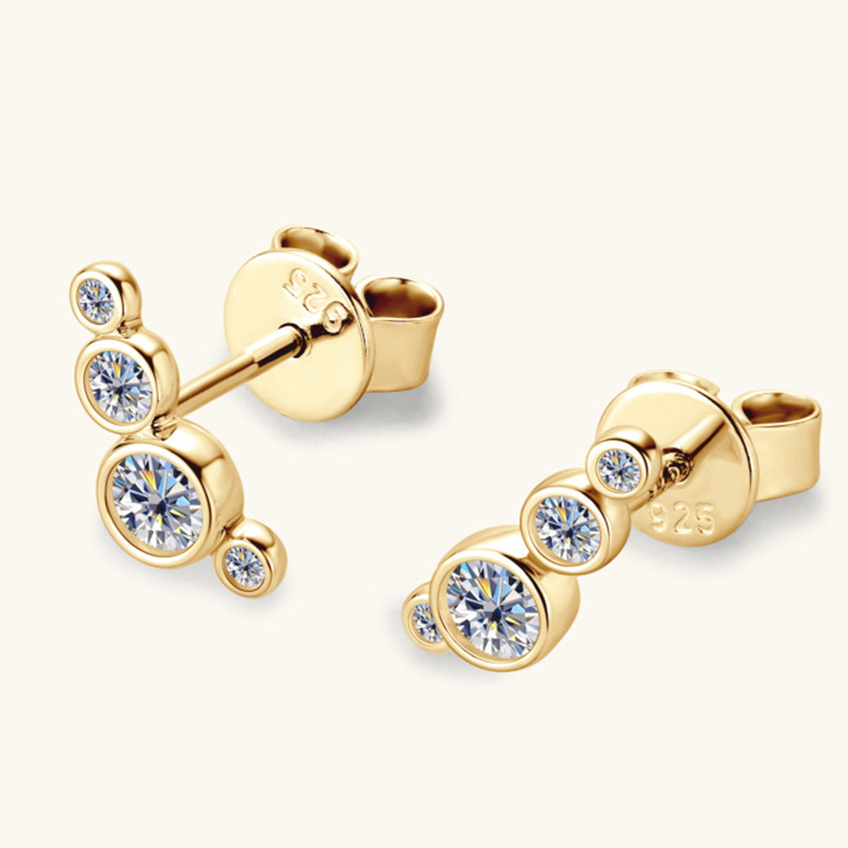 Sparkala™ Pure Sterling Silver Stud Earrings by Sparkala