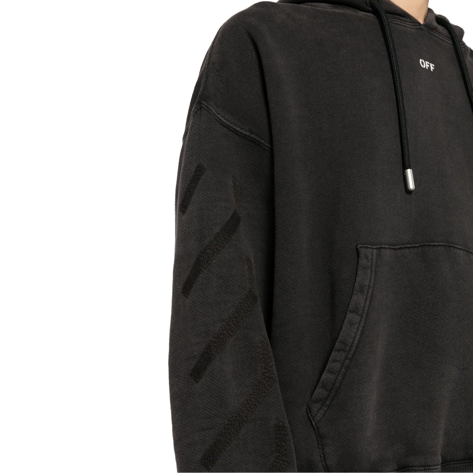 Off-White St. Matthew Over Cotton Hoodie Sweatshirt Men by Luosophy