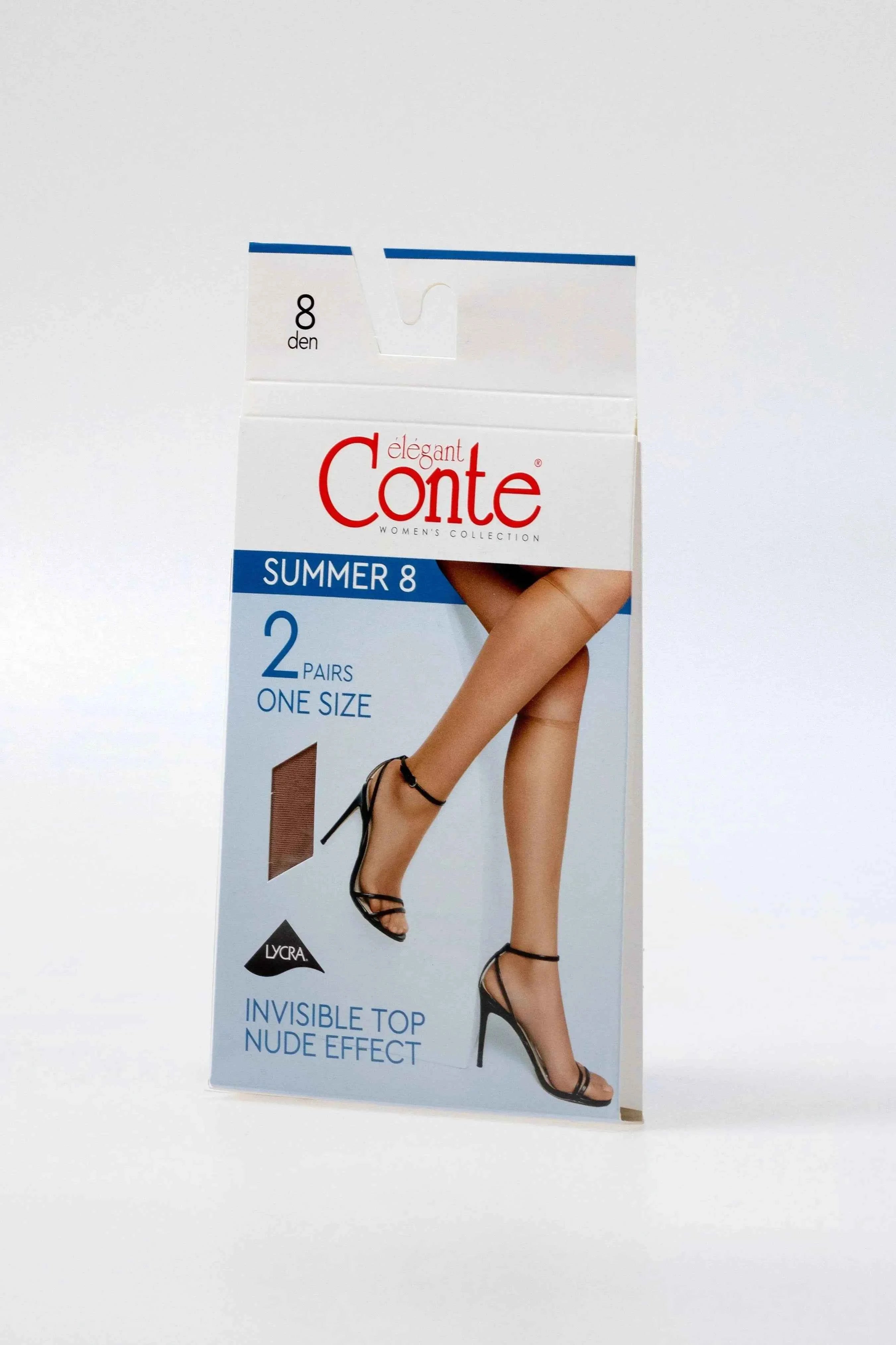 Knee Highs Conte Summer 8 Den (2 pairs)