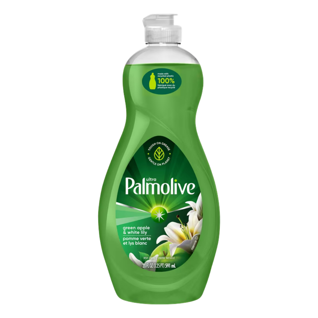 Palmolive Ultra Green Apple & White Lily Liquid Dish Soap (20oz) DestGlow