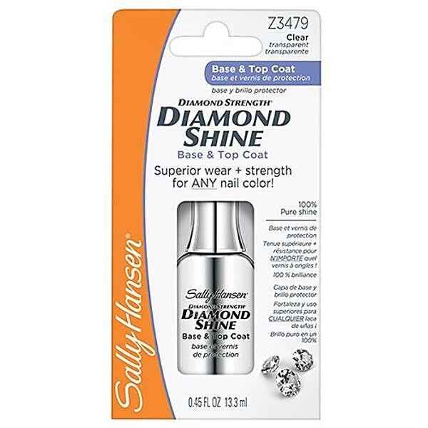 Sally Hansen Diamond Shine Base & Top Coat, 13.3 Ml