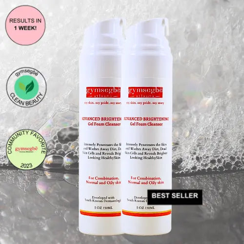 Advanced Brightening Gel Foam Cleanser | Rice Extract by gymsegbë