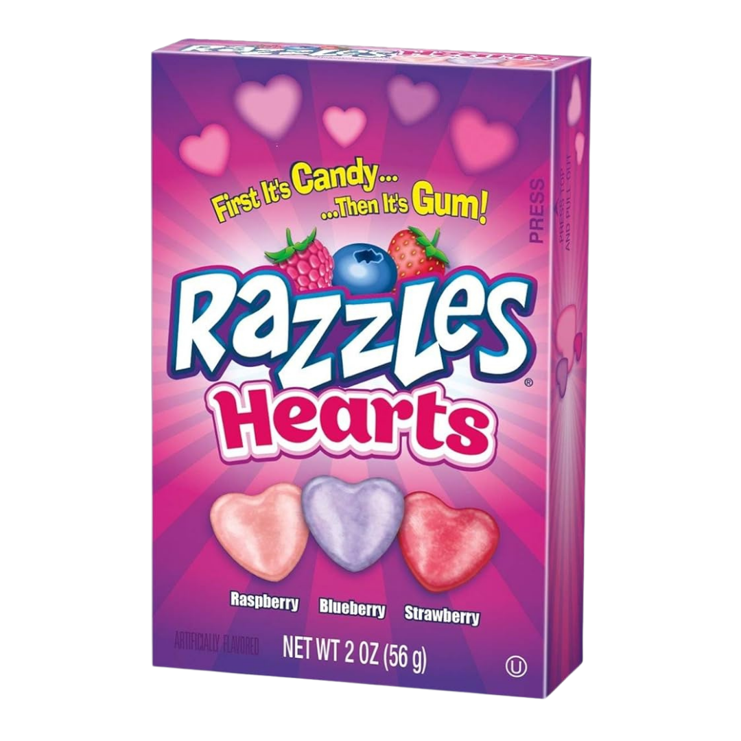 Razzles Hearts Valentine&