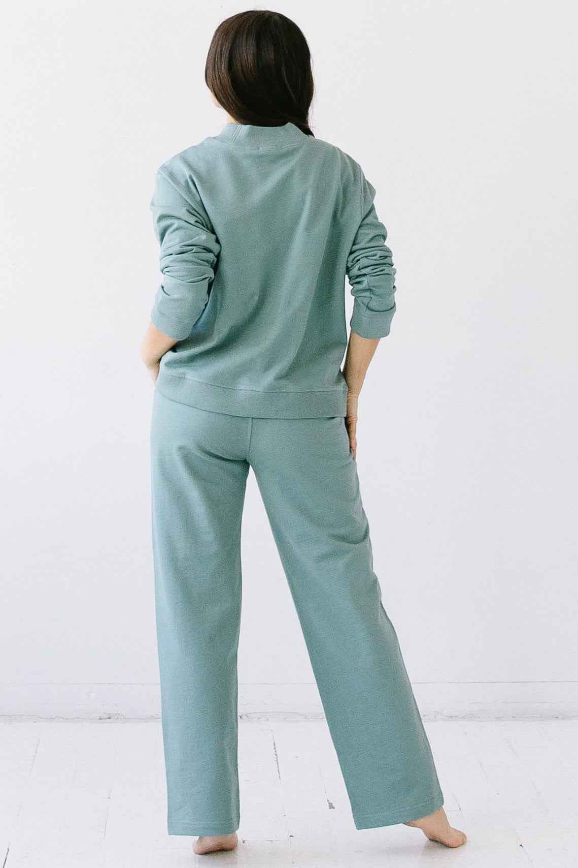 Straight Leg Sweatpants by SALUA