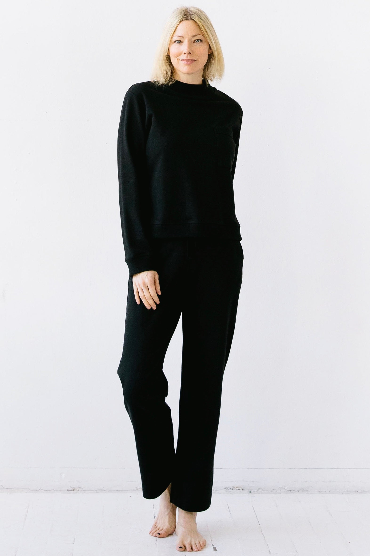 Straight Leg Sweatpants by SALUA - DestGlow