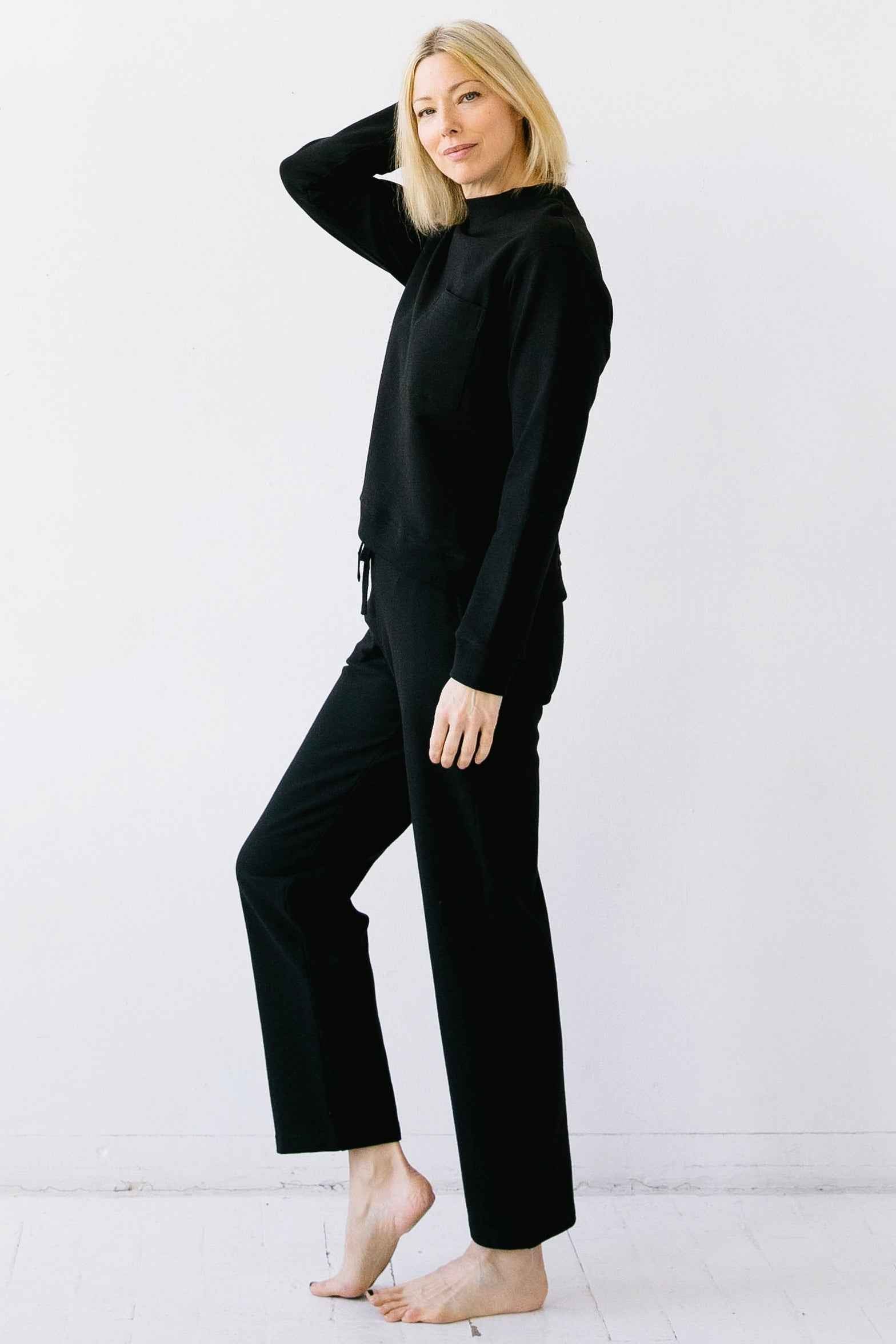 Straight Leg Sweatpants by SALUA