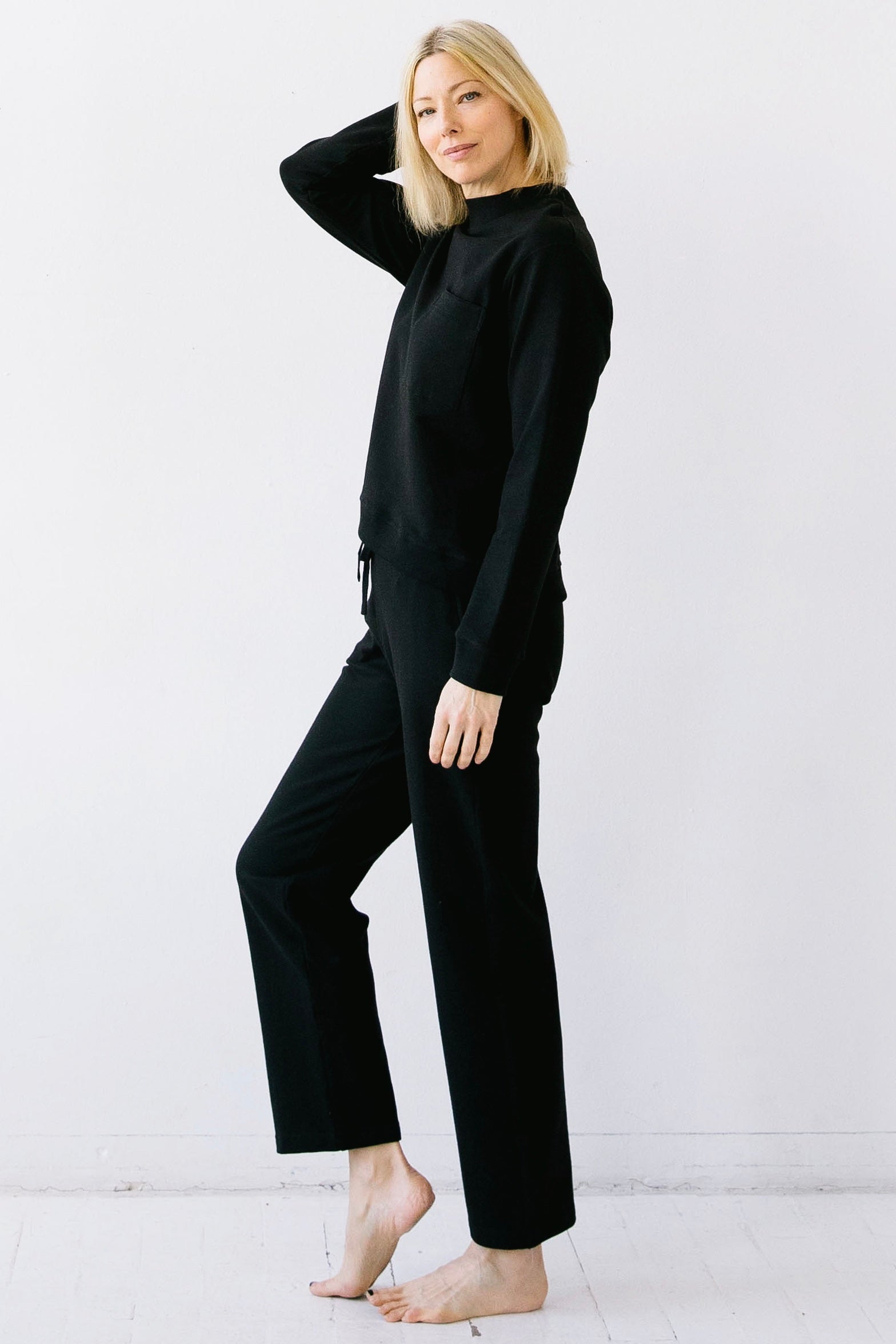 Straight Leg Sweatpants by SALUA - DestGlow