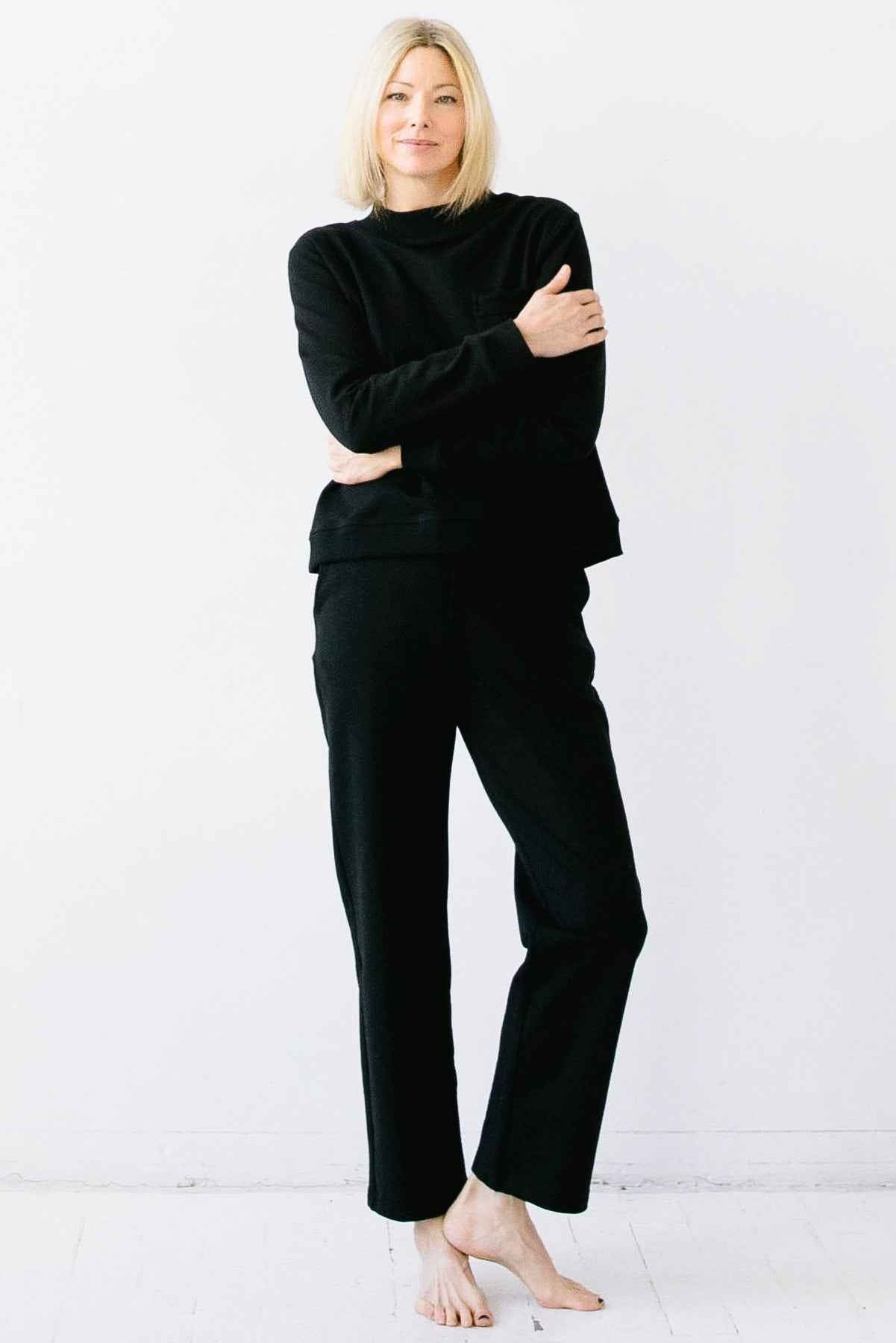 Straight Leg Sweatpants by SALUA - DestGlow