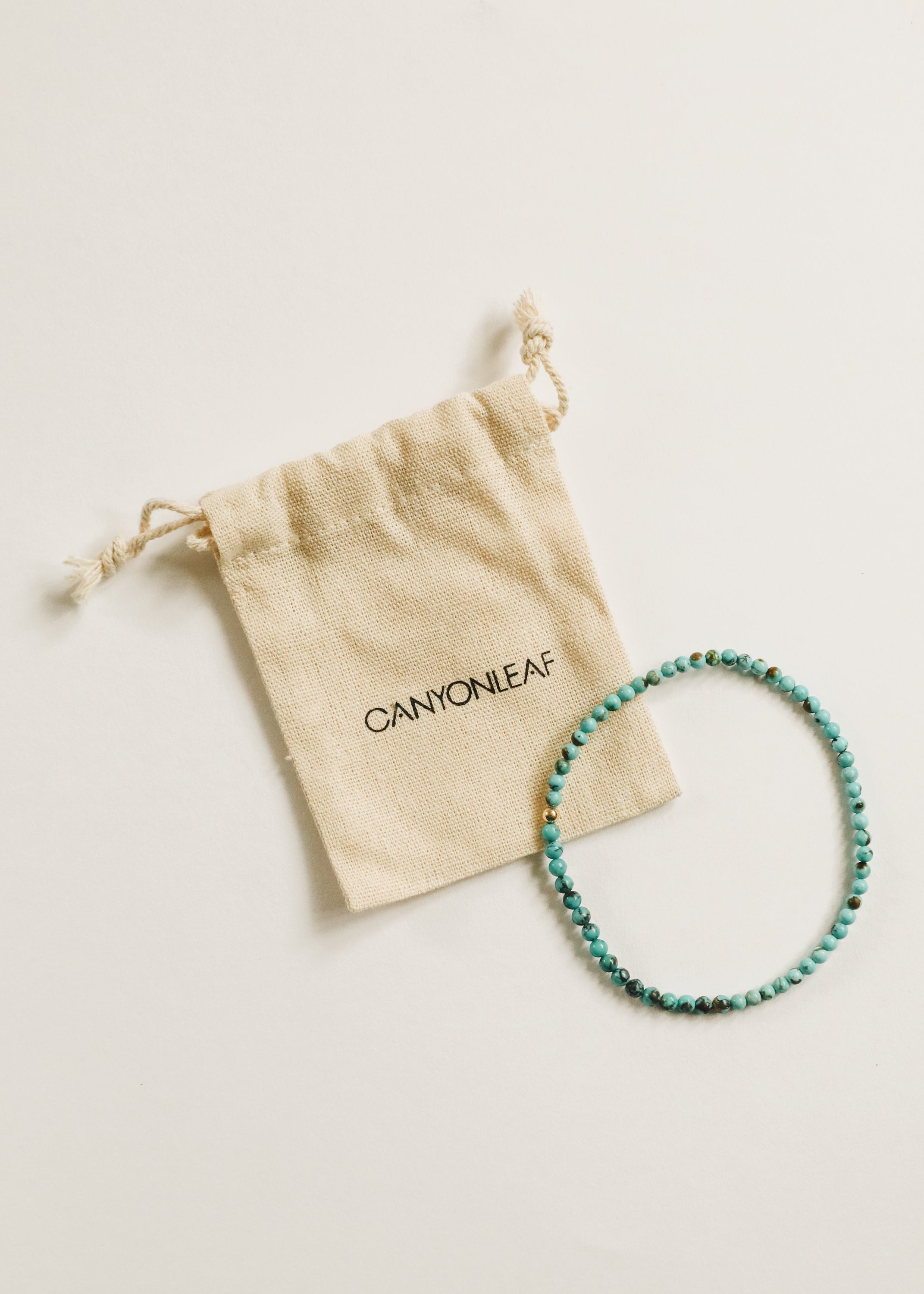 Natural Turquoise + 14k Gold Filled || Adult Anklet - DestGlow