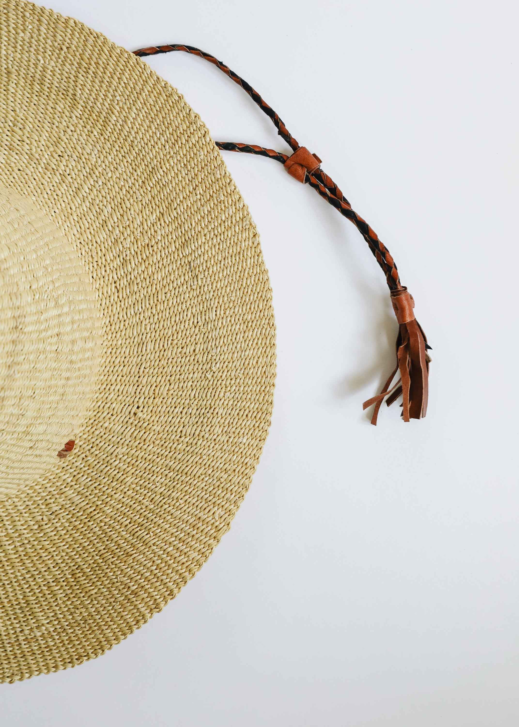 Woven Sun Hat by CanyonLeaf
