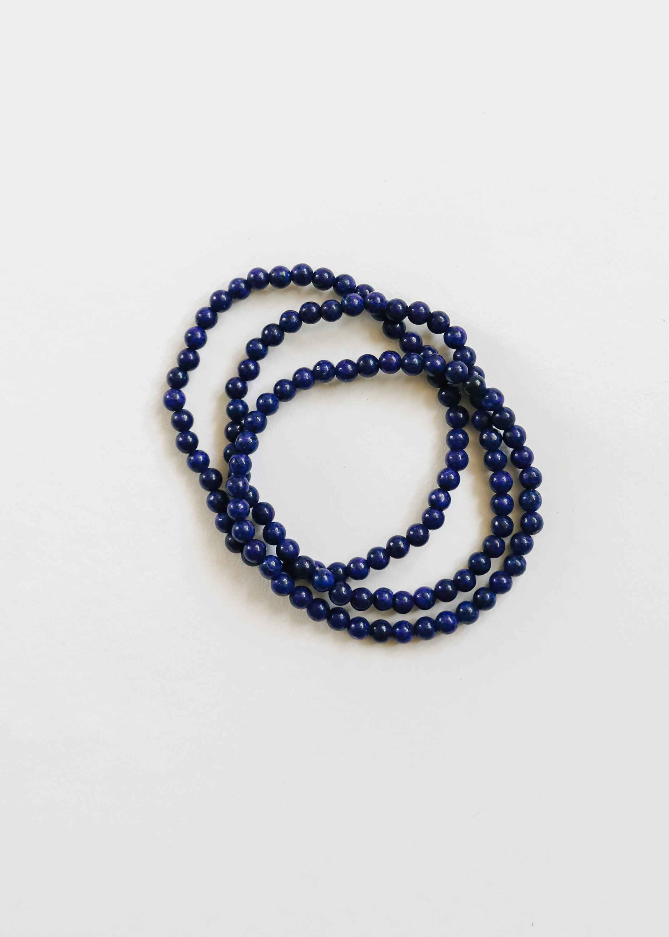 Polished Lapis || Adult Bracelet by CanyonLeaf