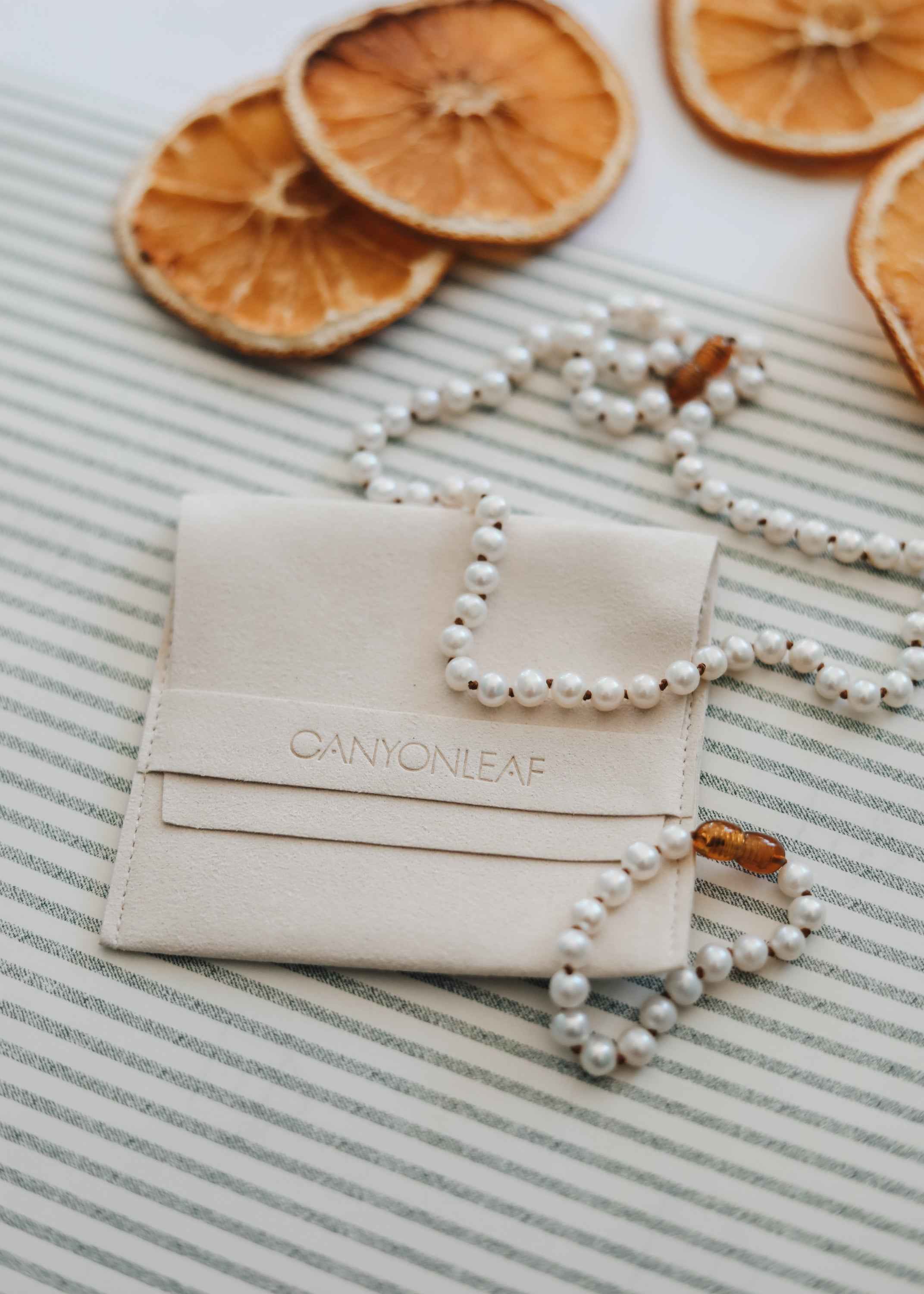 Pure Gemstone + Pearl || Necklace by CanyonLeaf