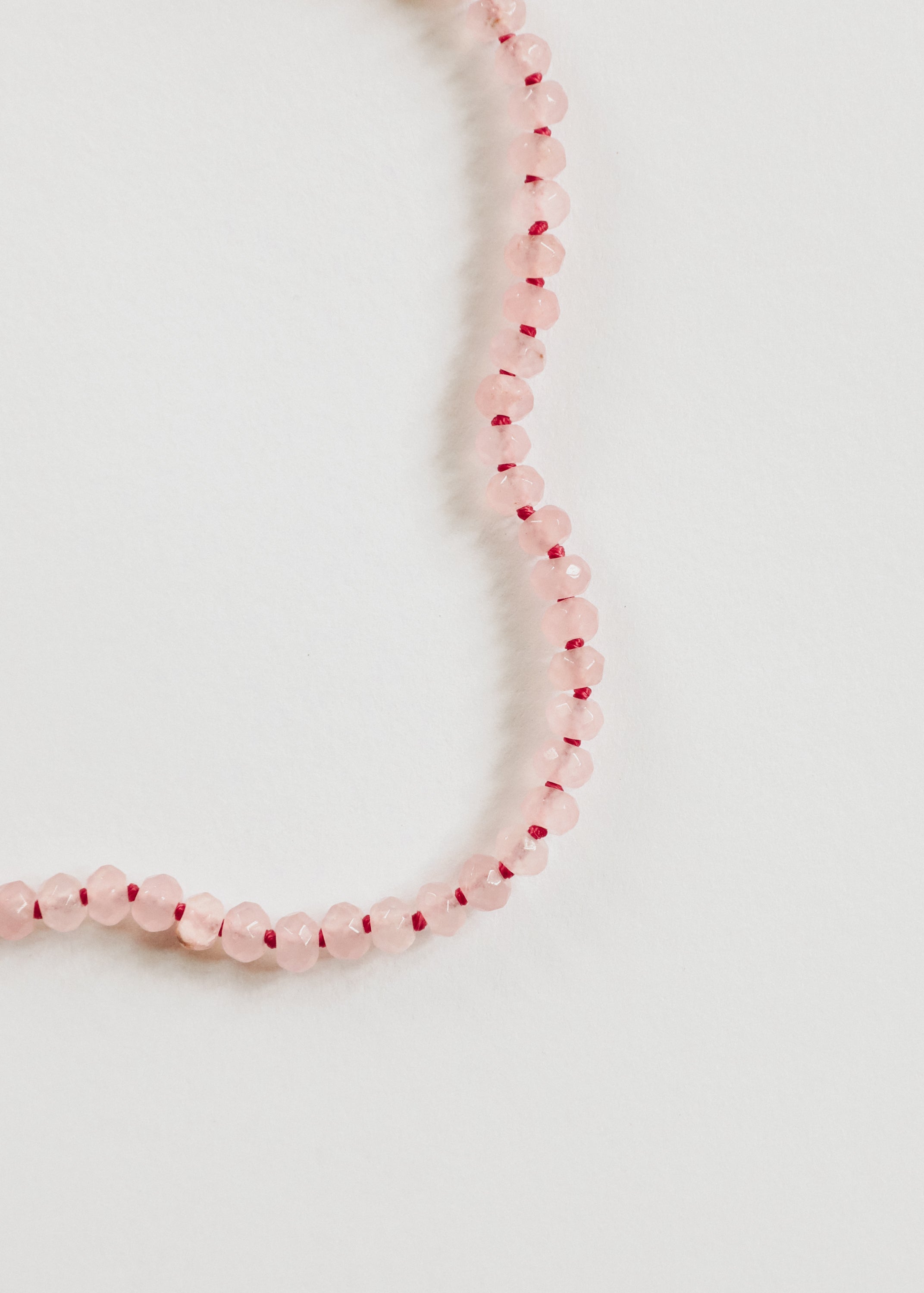 Natural Rose Quartz + 14k Gold Filled Toggle || Gemstone Necklace by CanyonLeaf