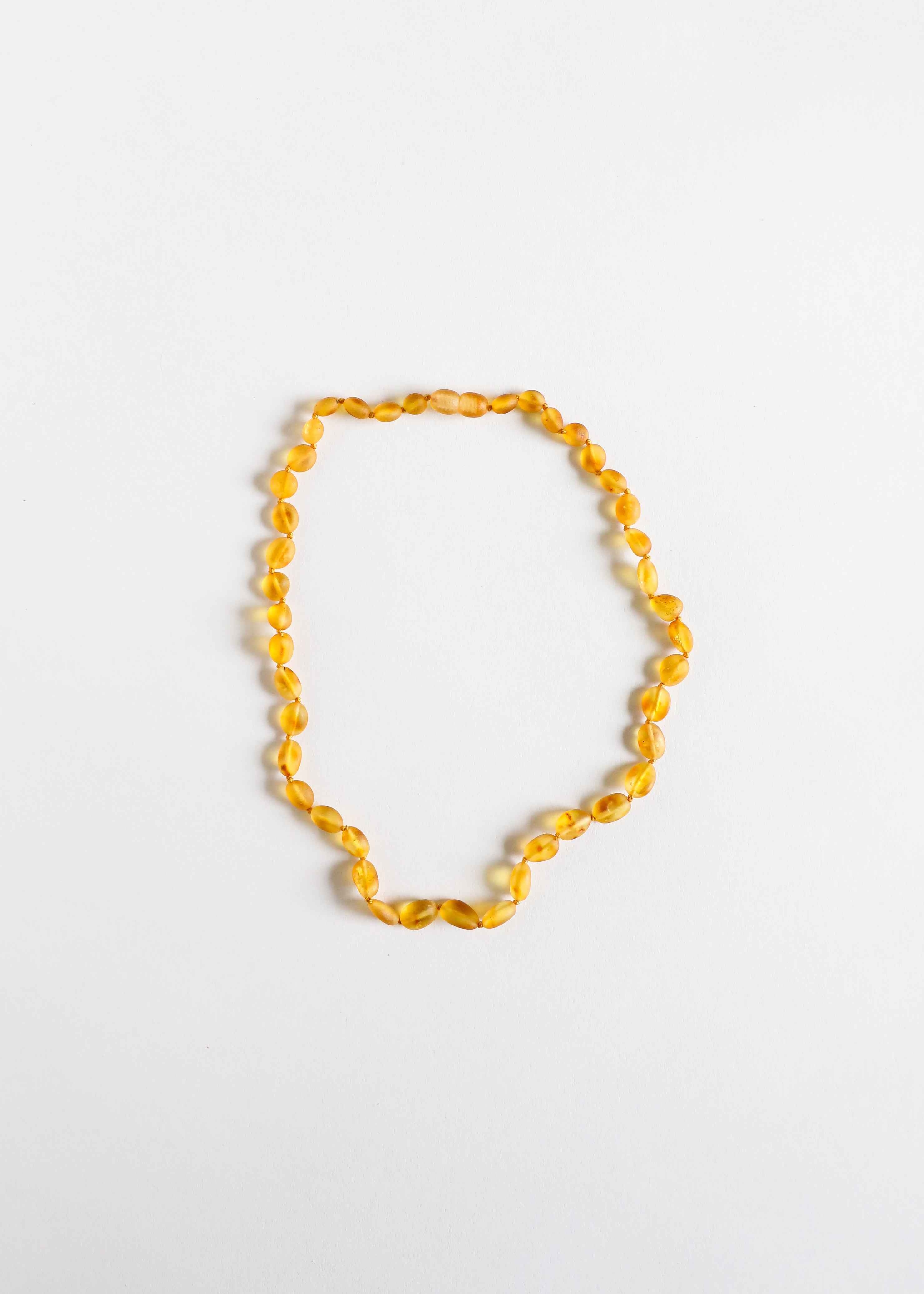Raw Honey Baltic Amber || Classic || Necklace