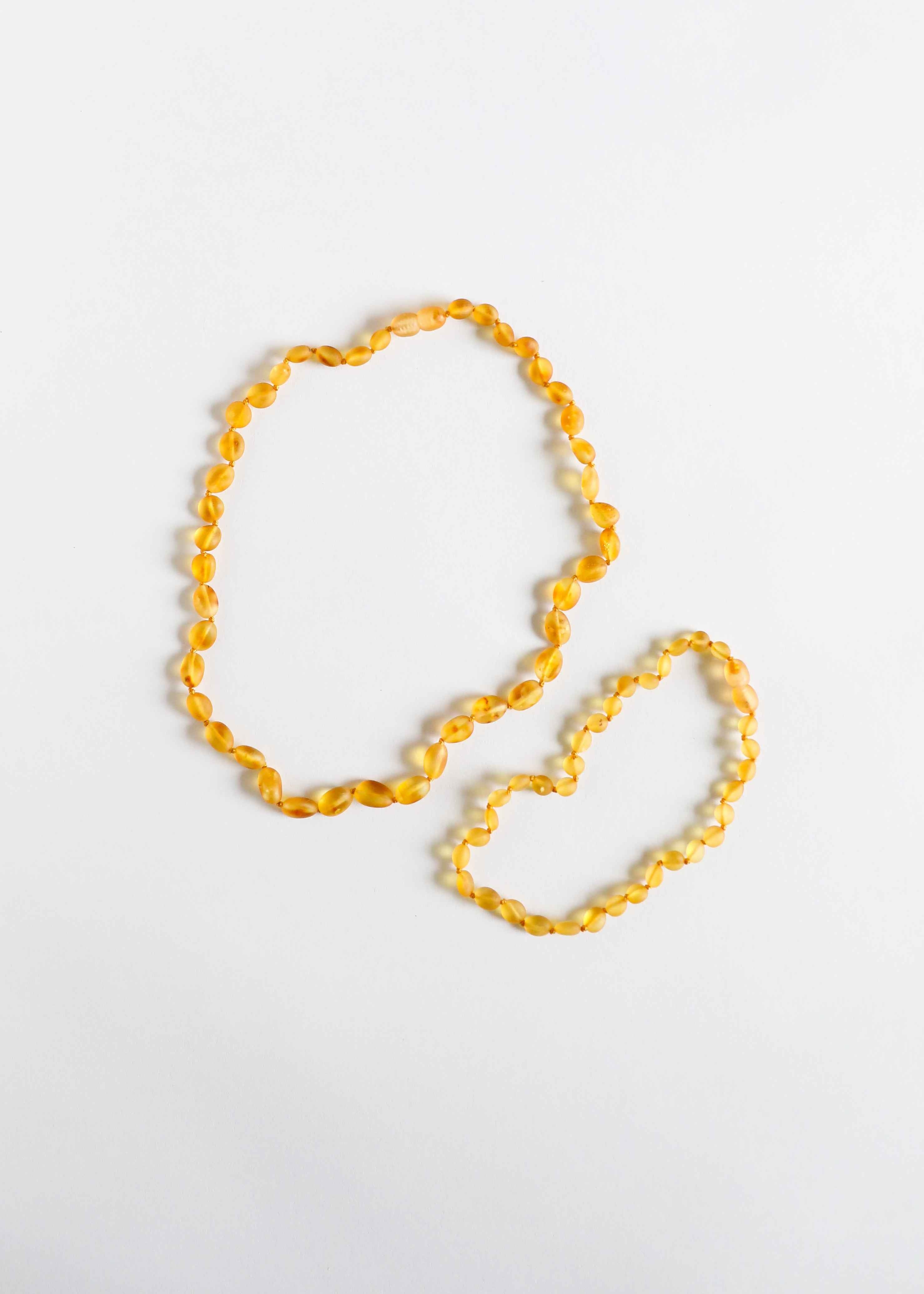 Raw Honey Baltic Amber || Classic || Necklace by CanyonLeaf