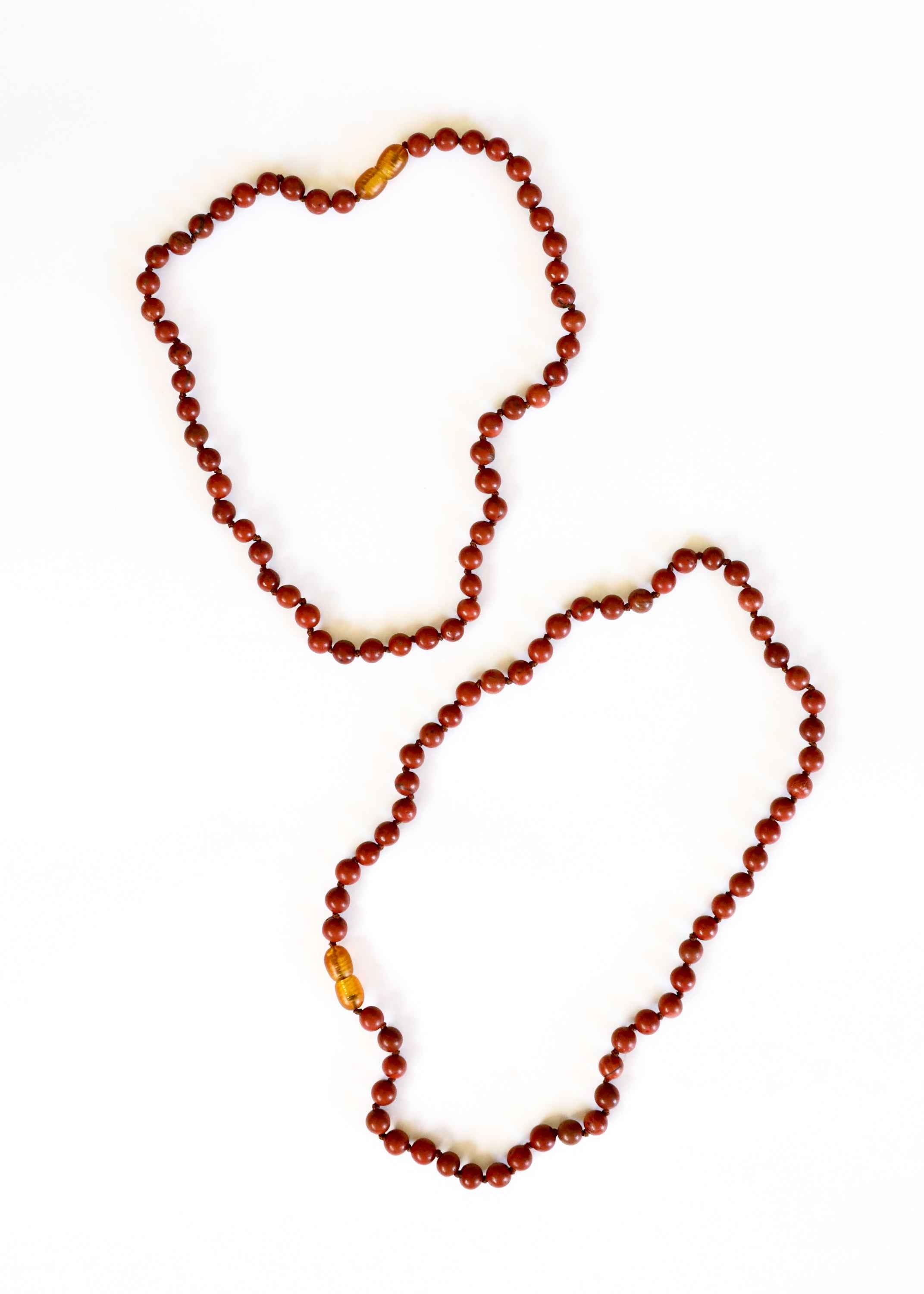 Pure Gemstone + Red Jasper || Necklace by CanyonLeaf