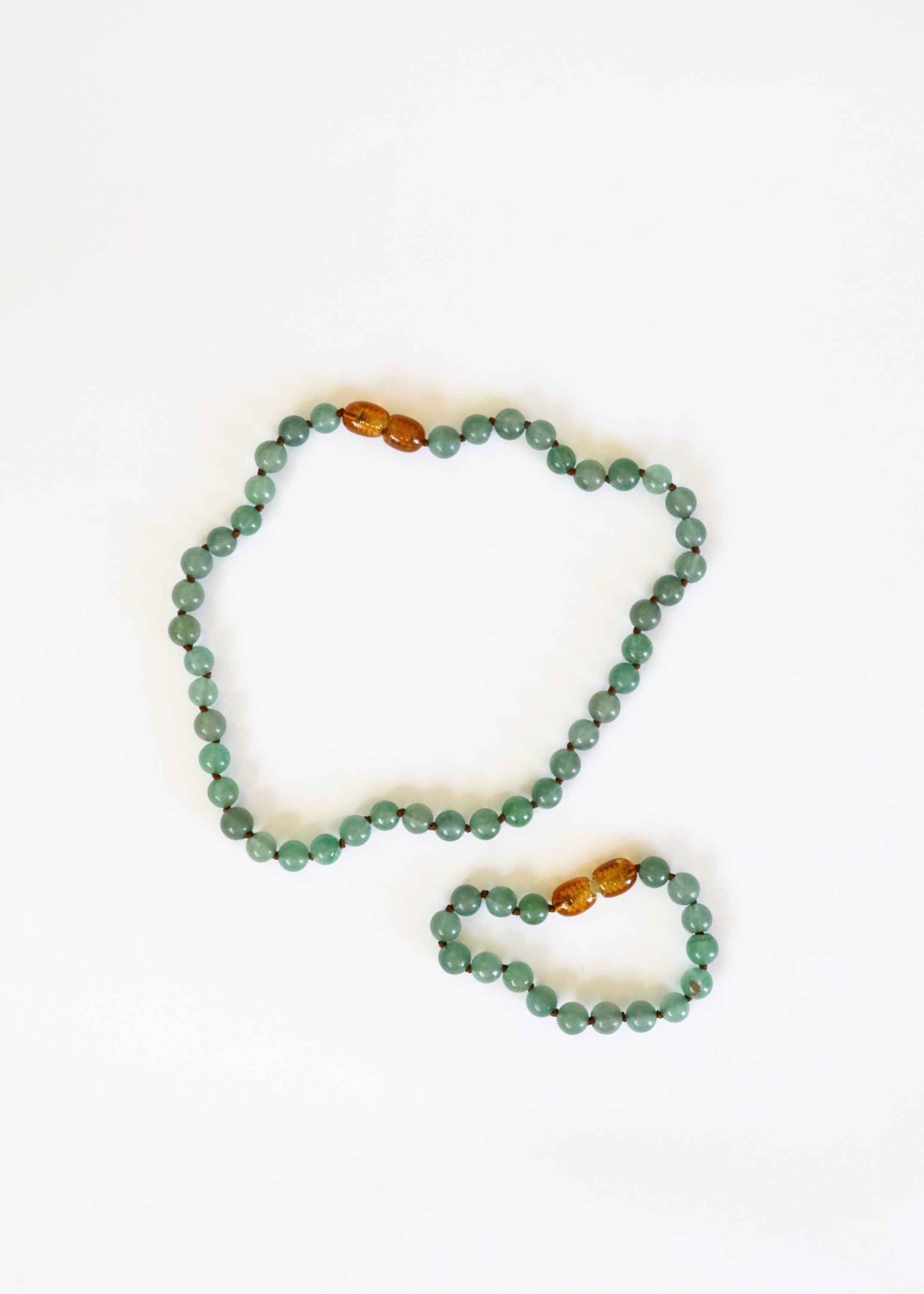 Pure Gemstone + Aventurine || Necklace by CanyonLeaf
