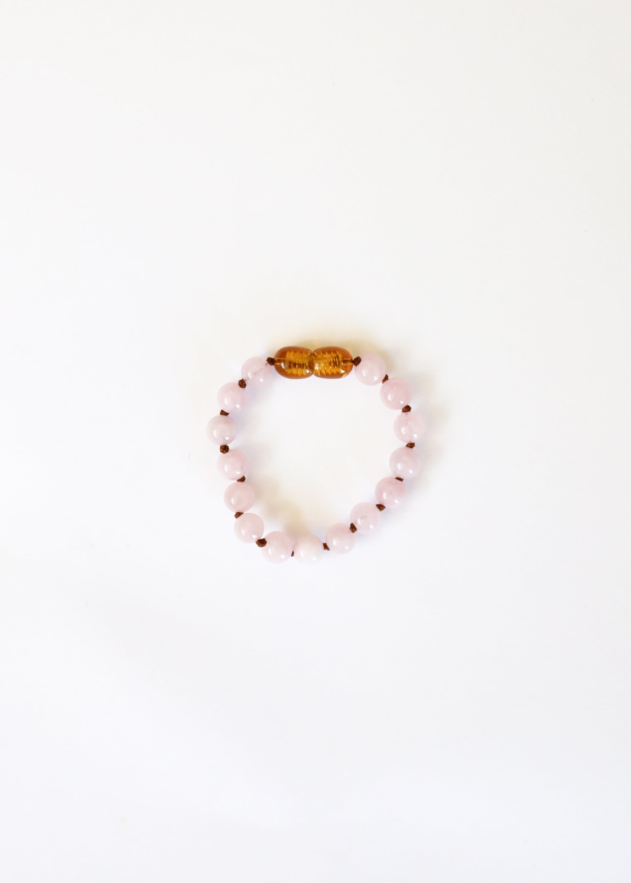 Pure Gemstone + Rose Quartz || Anklet or Bracelet by CanyonLeaf