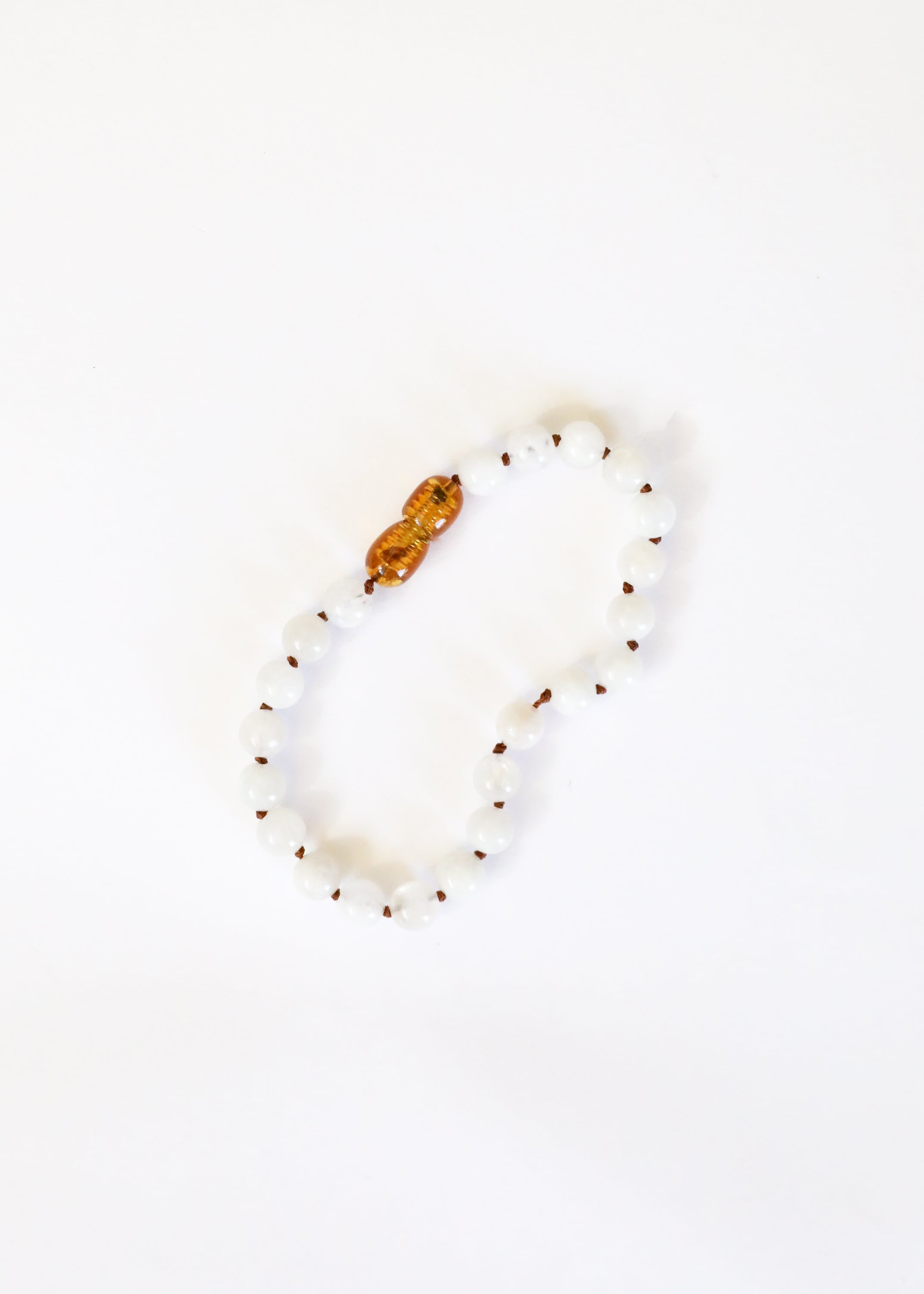 Pure Gemstone + Moonstone || Anklet or Bracelet by CanyonLeaf