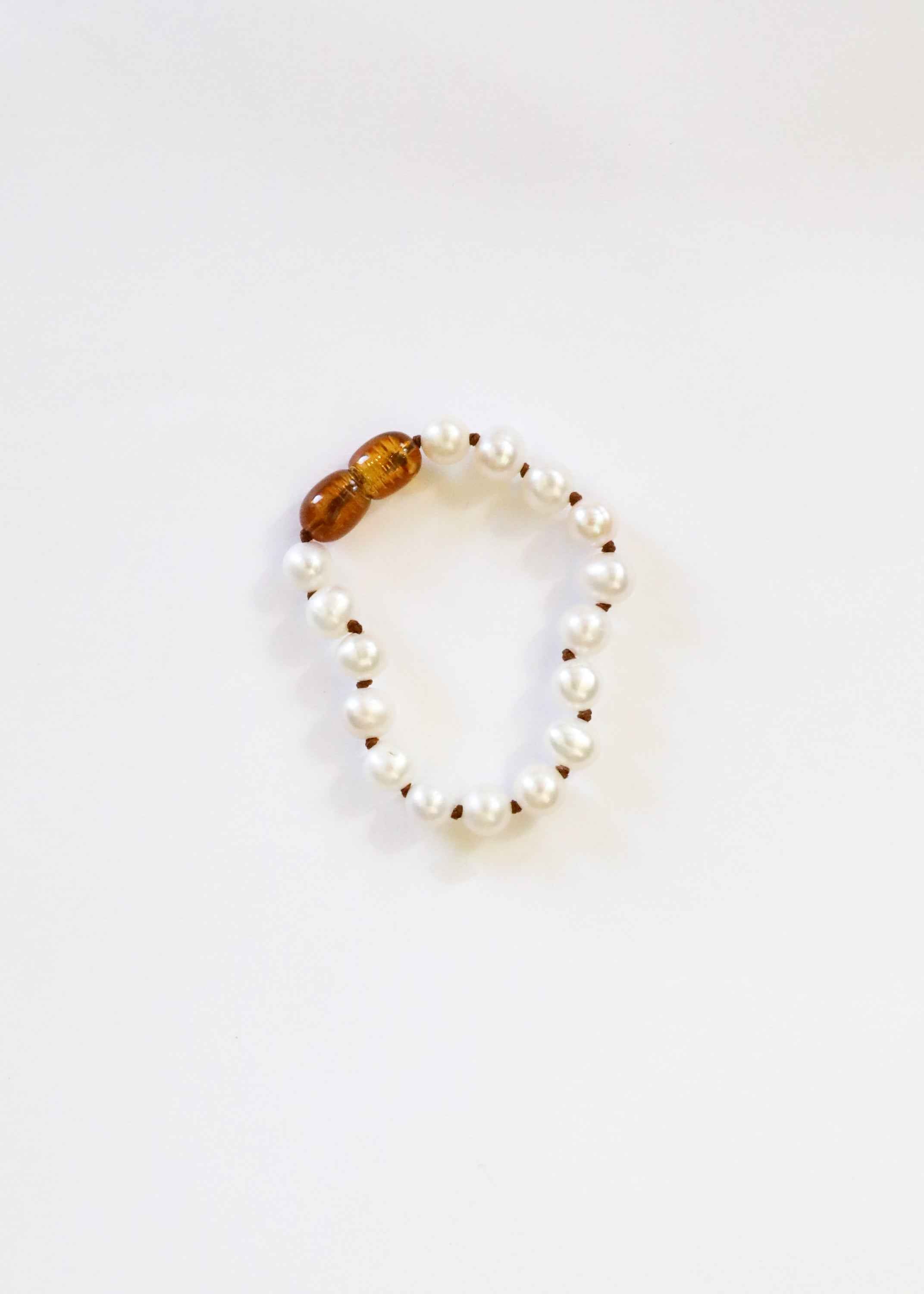 Pure Gemstone + Pearl || Anklet or Bracelet by CanyonLeaf