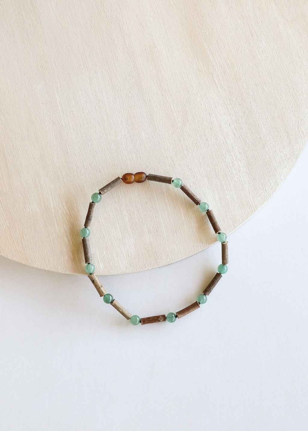 Hazelwood + Aventurine Necklace by CanyonLeaf