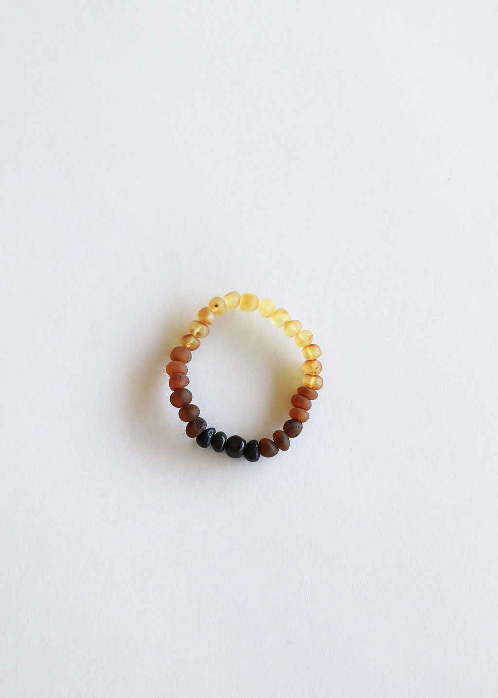 Raw Ombrè Baltic Amber || Adult Bracelet by CanyonLeaf