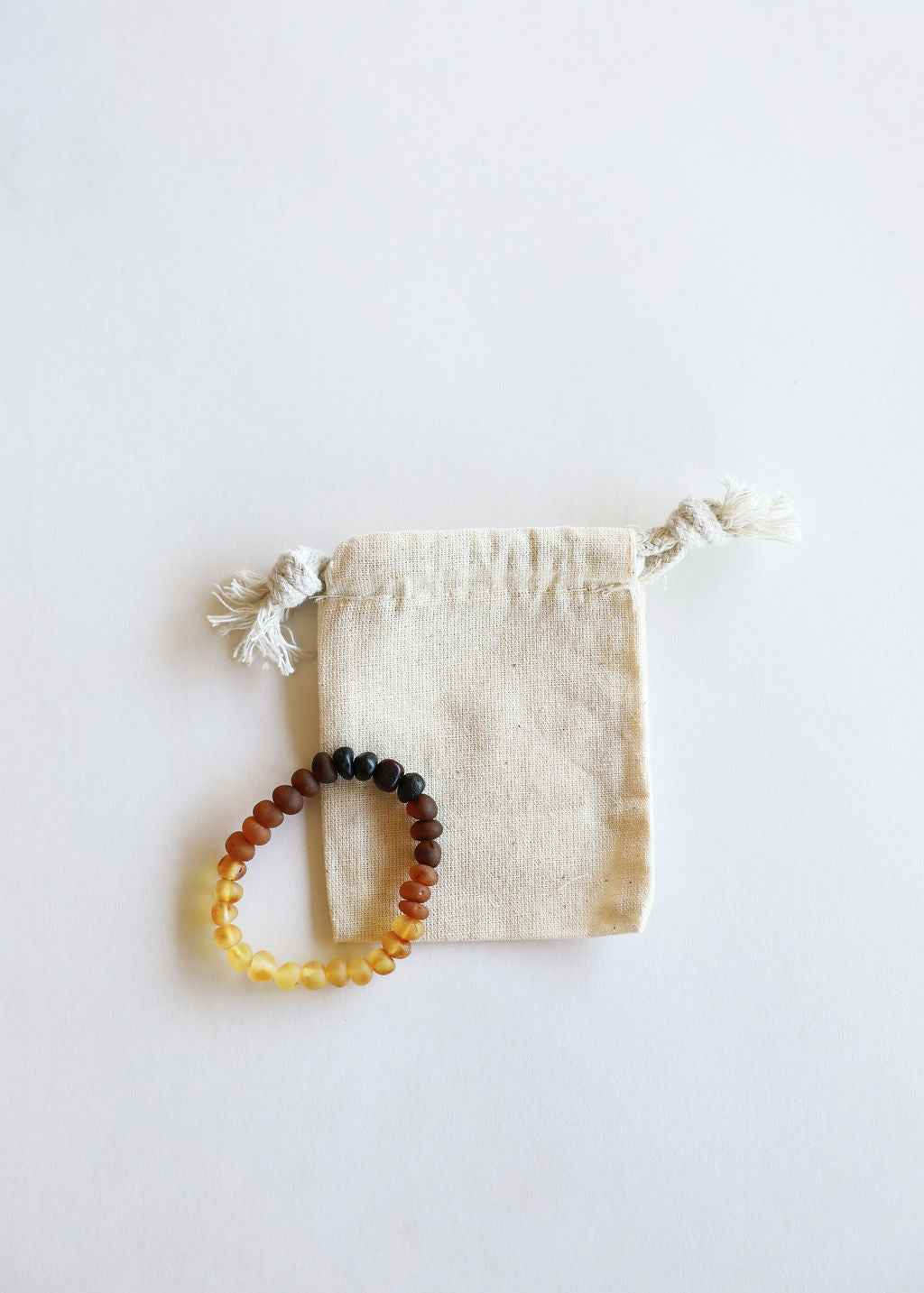 Raw Ombrè Baltic Amber || Adult Bracelet by CanyonLeaf