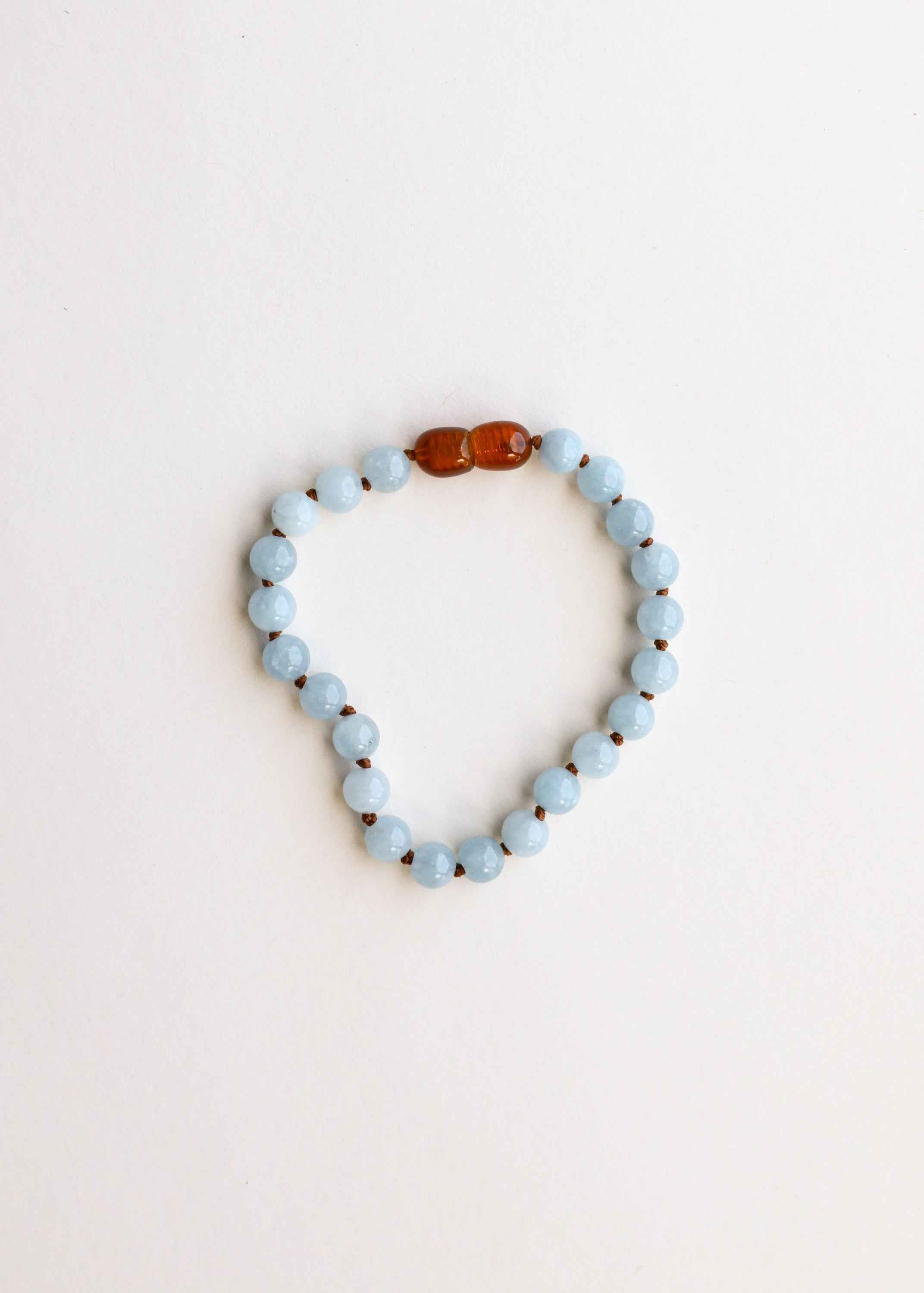 Pure Gemstone + Aquamarine || Necklace