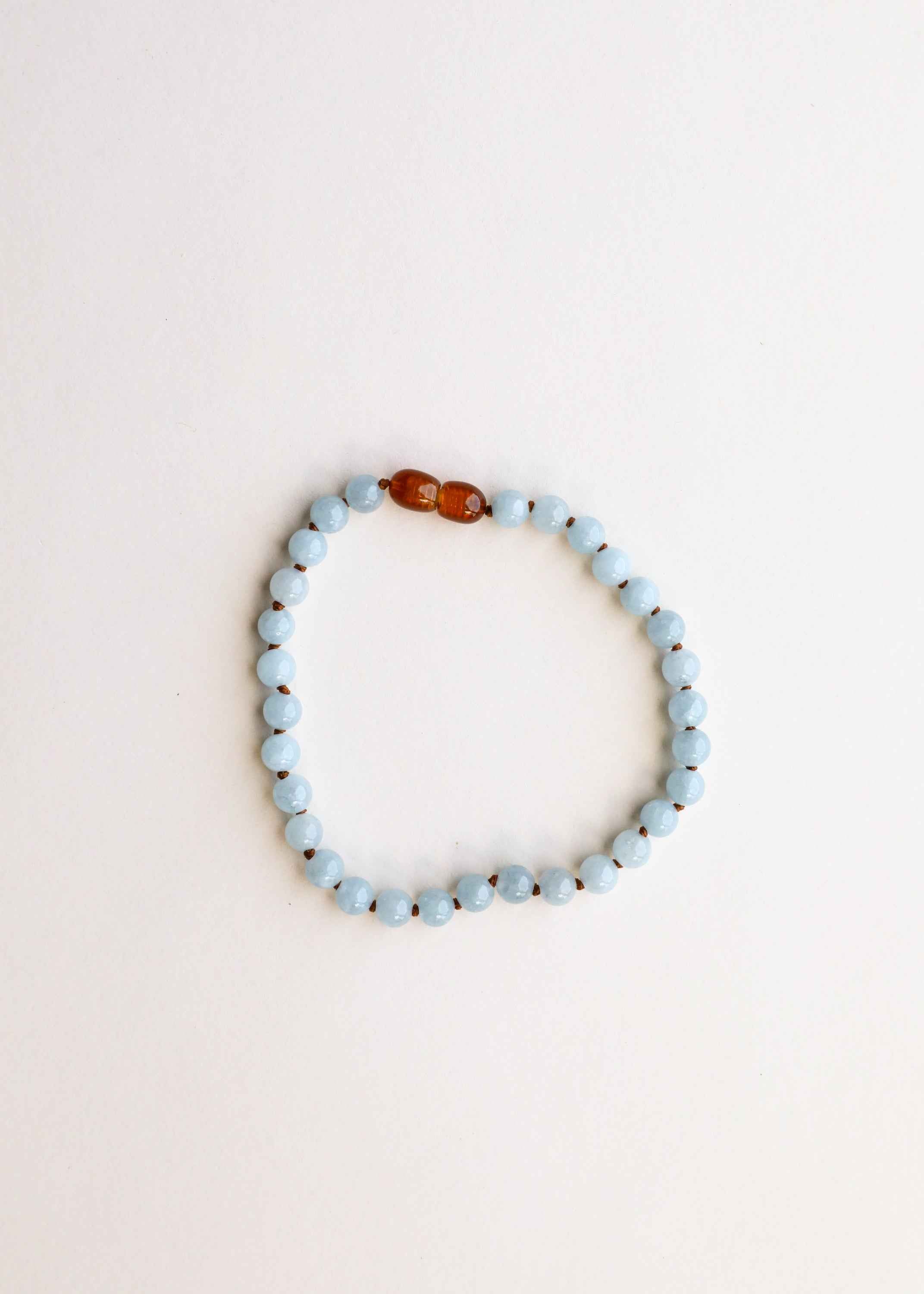 Pure Gemstone + Aquamarine || Necklace