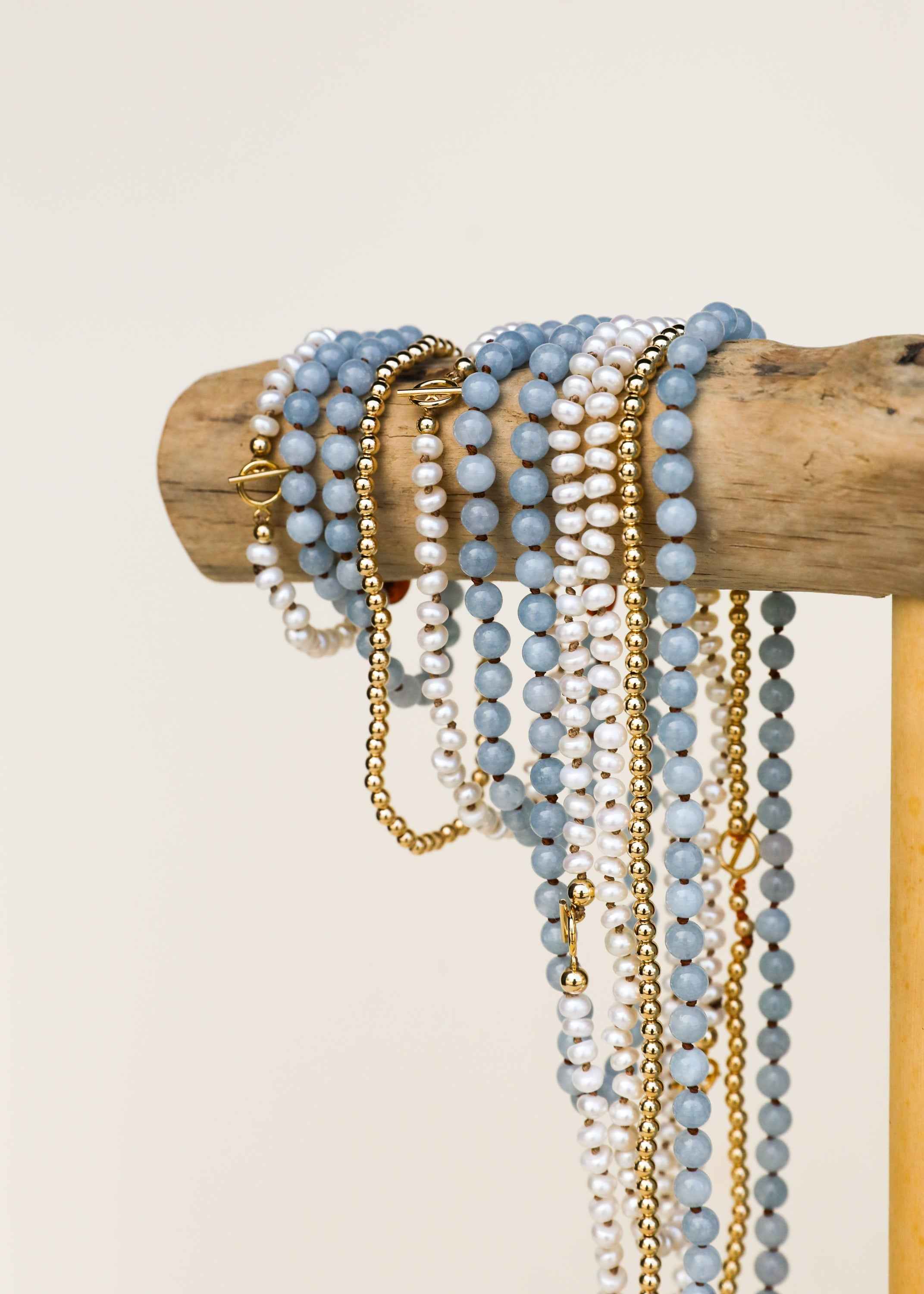 Pure Gemstone + Aquamarine || Necklace by CanyonLeaf