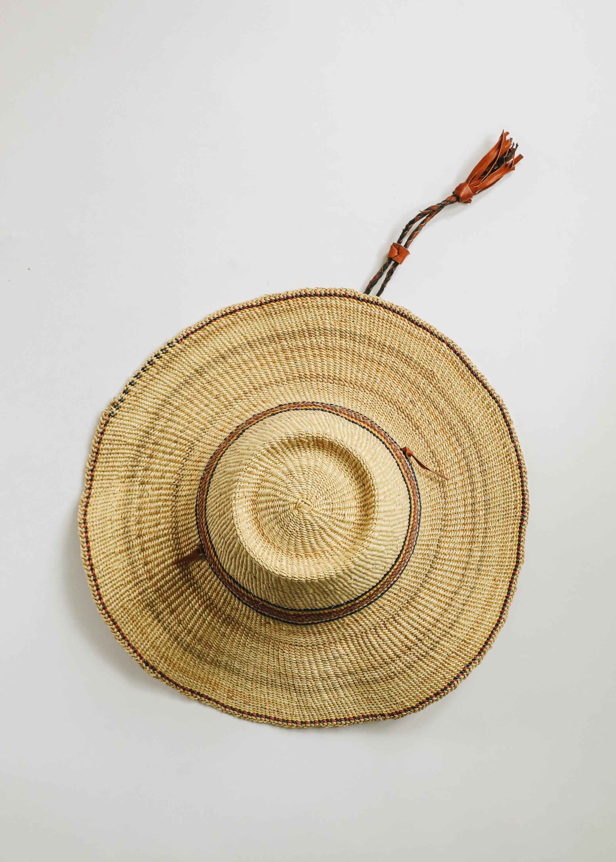 Woven Sun Hat by CanyonLeaf
