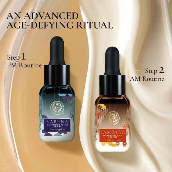 Forest Essentials High-Performance Day & Night Face Serums Duo