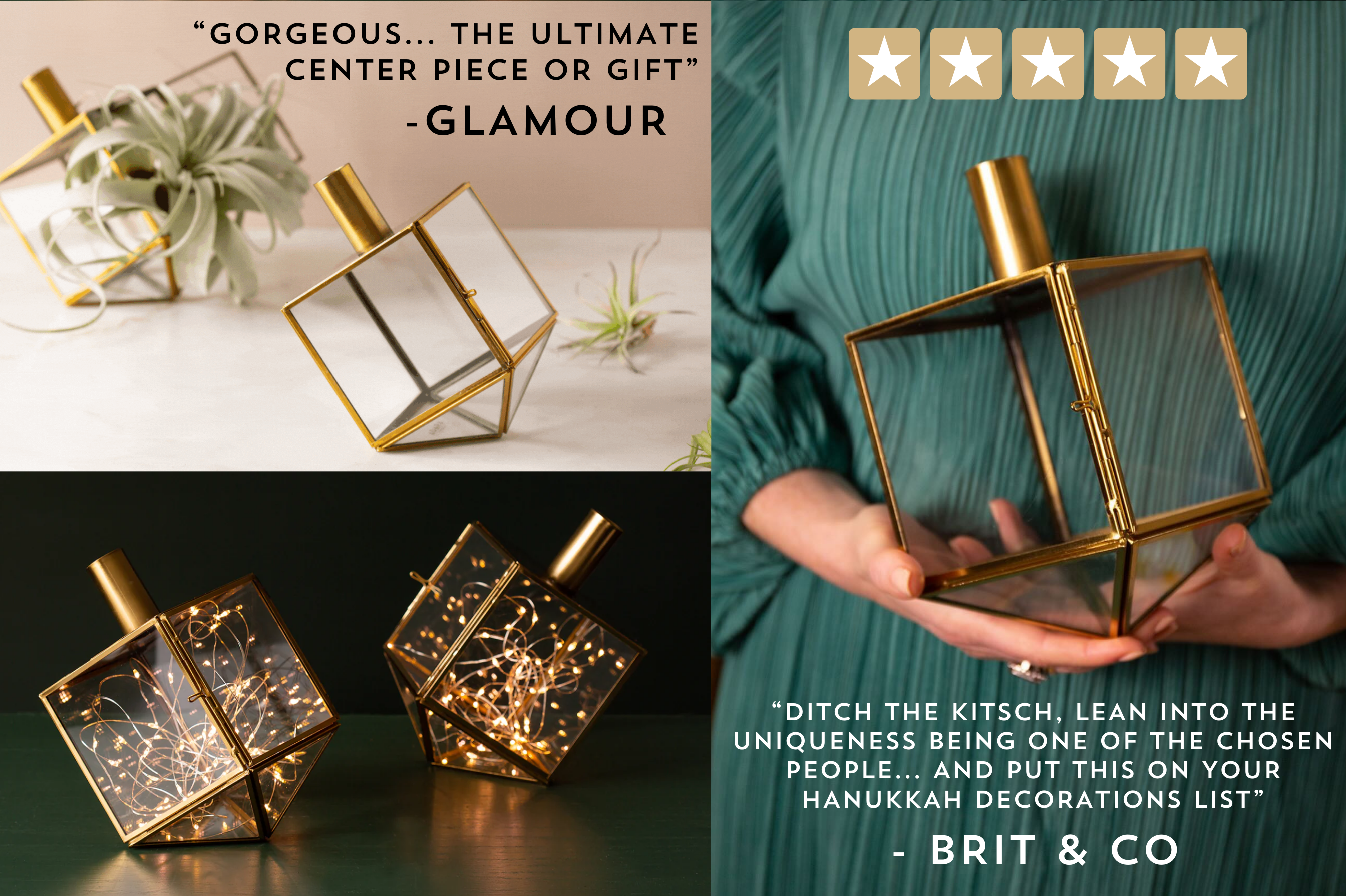 Radiant Hanukkah Gift Set