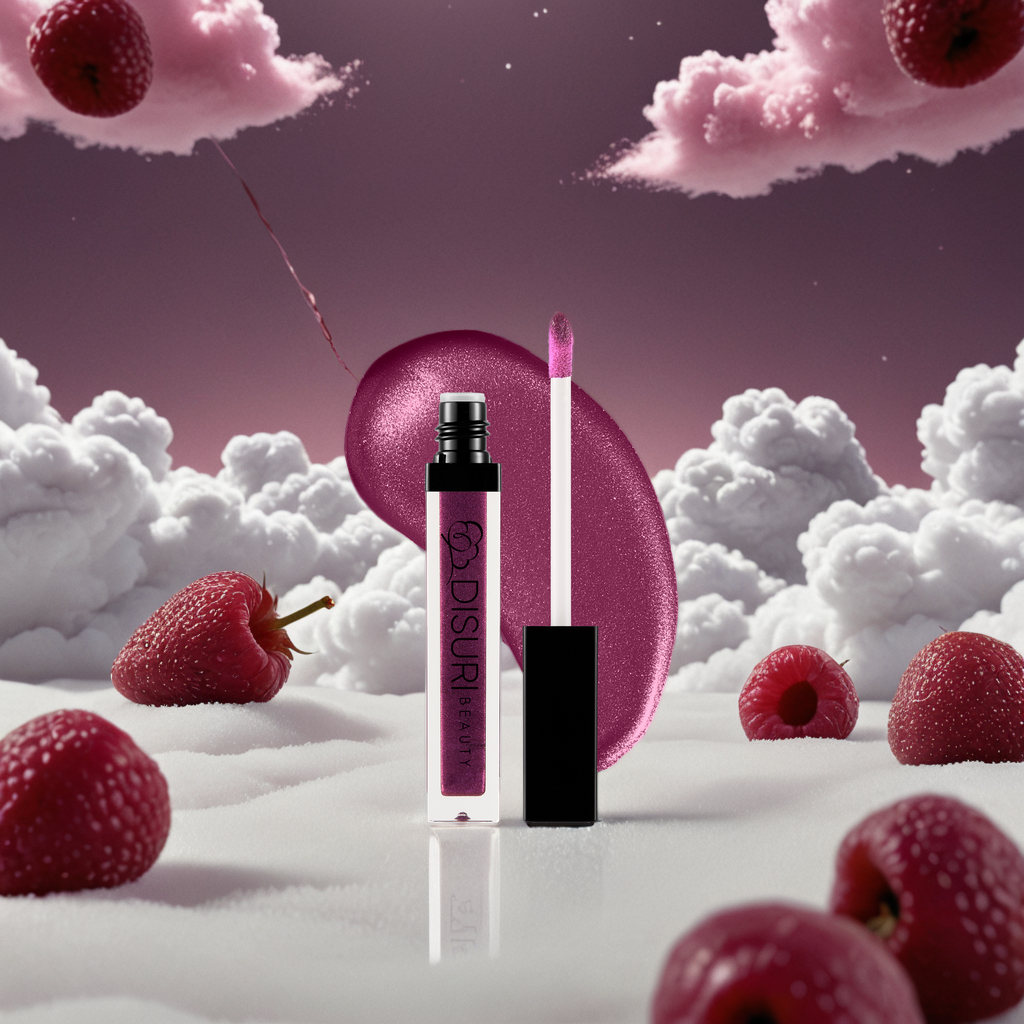 DISURI Beauty Shimmer Blast Lip Gloss - Berry Kiss (S53)