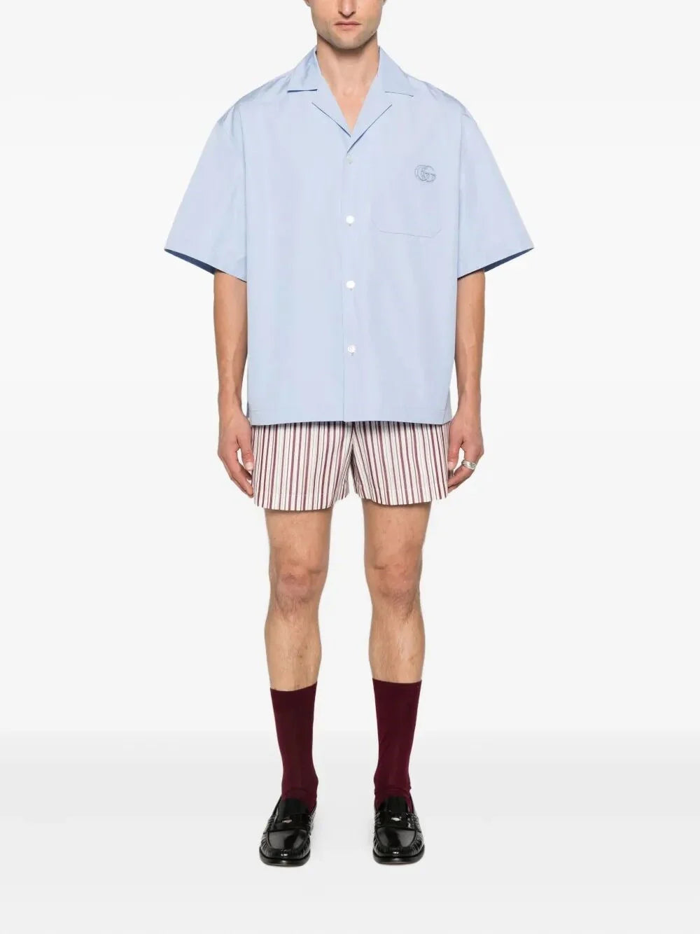 Gucci Men Heavy Cotton Popeline Shirt by Luosophy